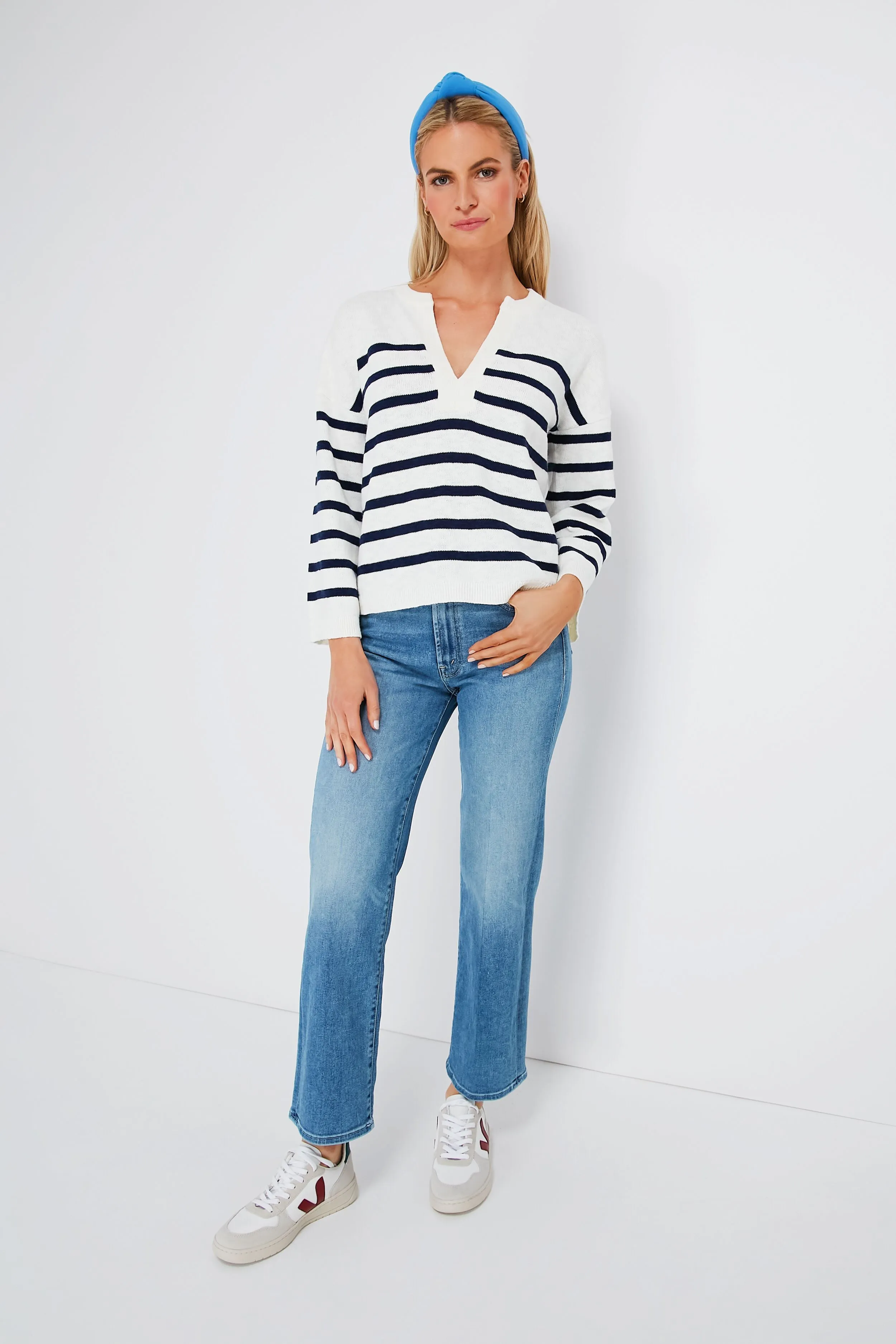 White Marsala Brittany V-10 Sneakers sold by Tuckernuck product image thumbnail 4