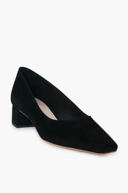 Black Suede Nerine Heels sold by Tuckernuck