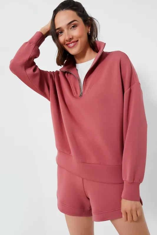 Withered Rose Hawley Half Zip sold by Tuckernuck