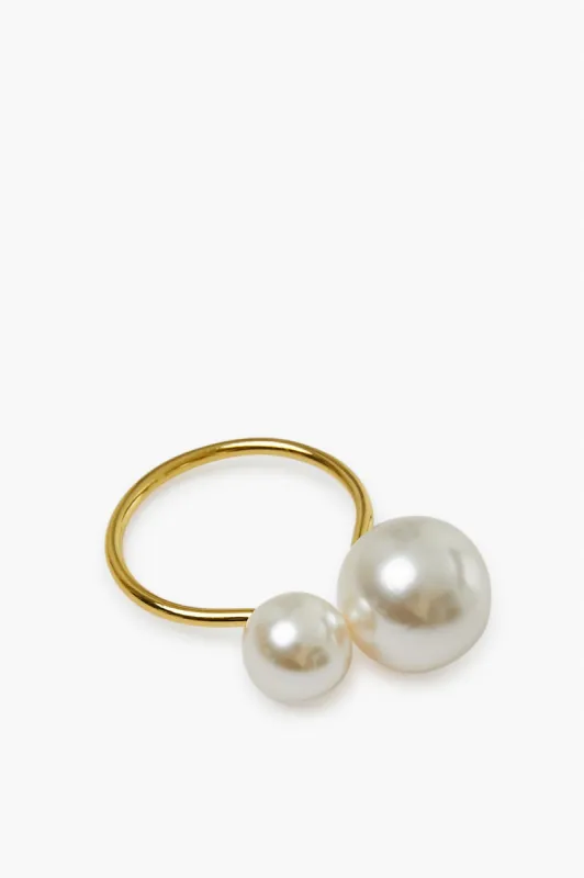Pearl Napkin Rings sold by Tuckernuck