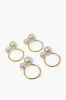 Pearl Napkin Rings sold by Tuckernuck