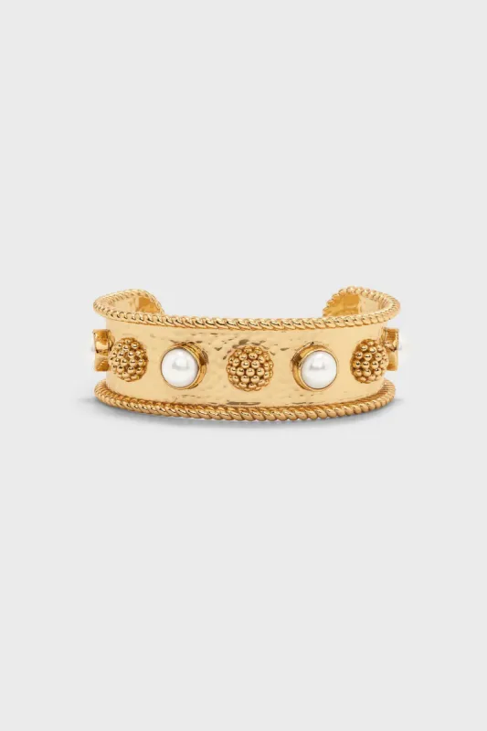 Pearl Berry Gem Cuff sold by Tuckernuck