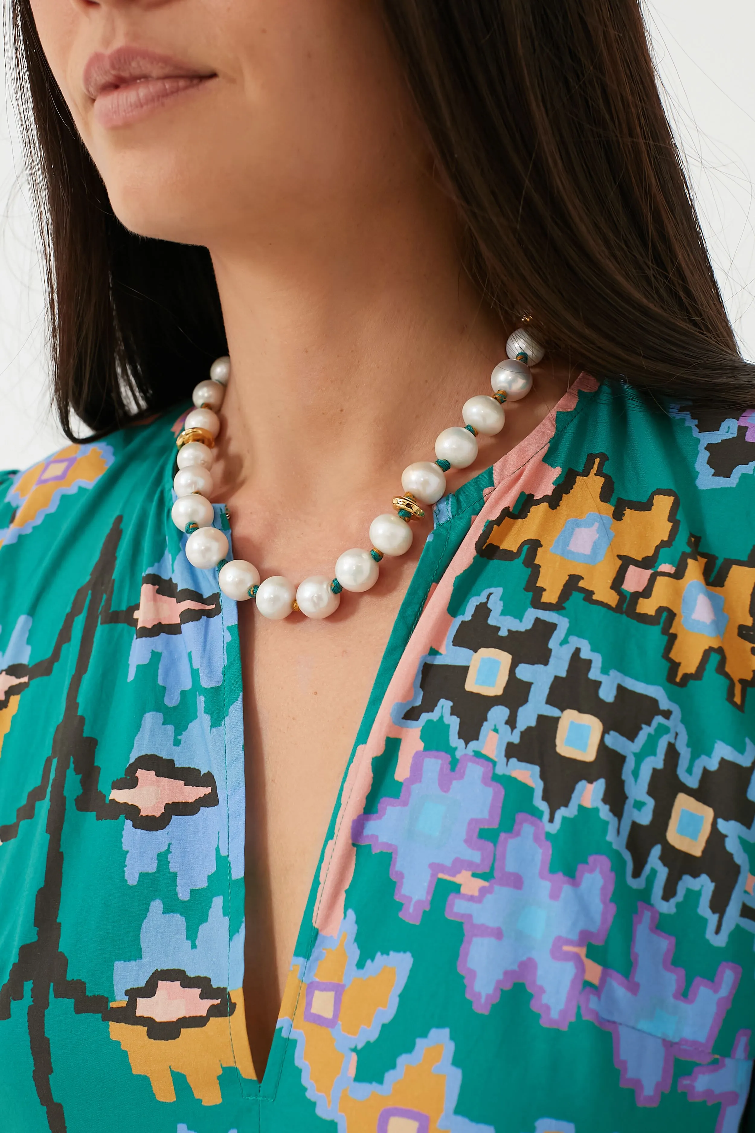 Multi Pacifica Pearl Collar sold by Tuckernuck product image thumbnail 2