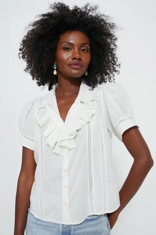 White The Kindred Top sold by Tuckernuck