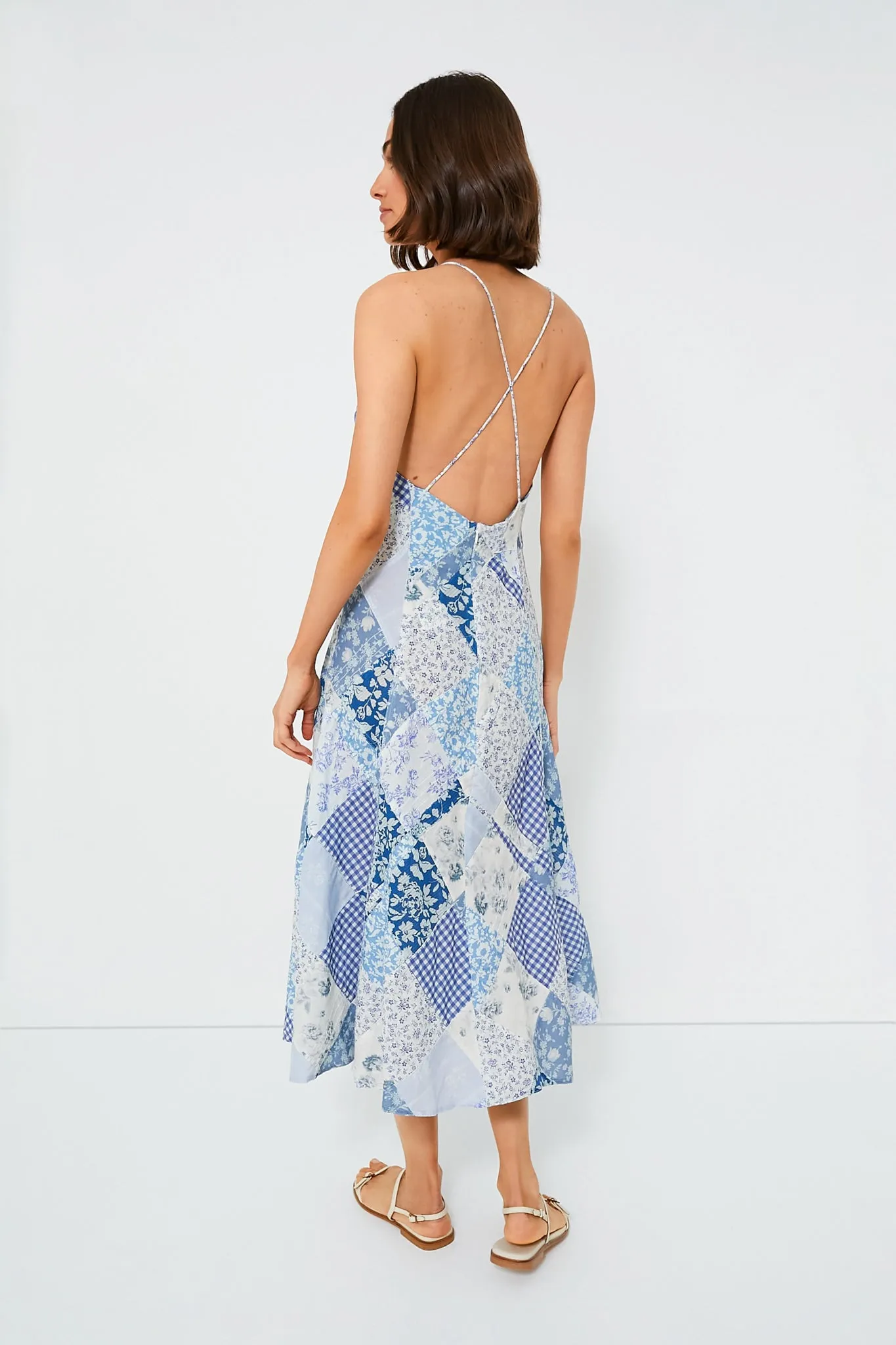Patchwork Sleeveless Viggy Dress sold by Tuckernuck product image thumbnail 4