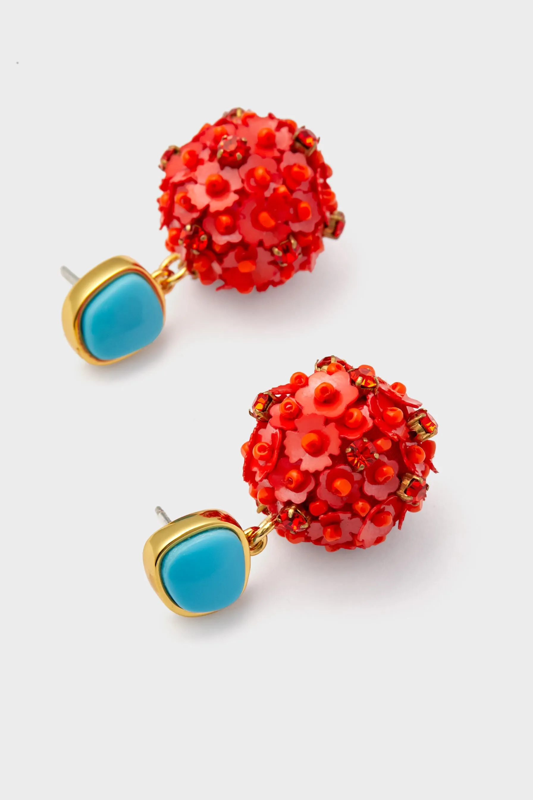 Multi Plumeria Earrings sold by Tuckernuck product image thumbnail 5