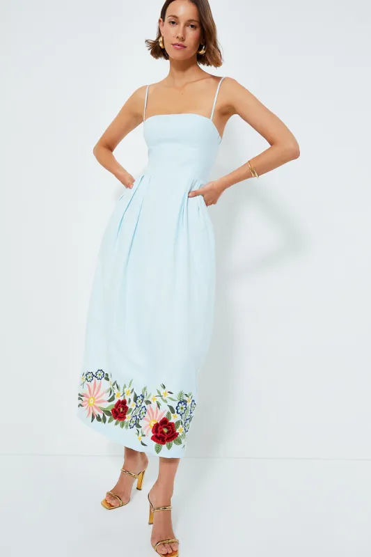 Light Lagoon Ivy Dress sold by Tuckernuck