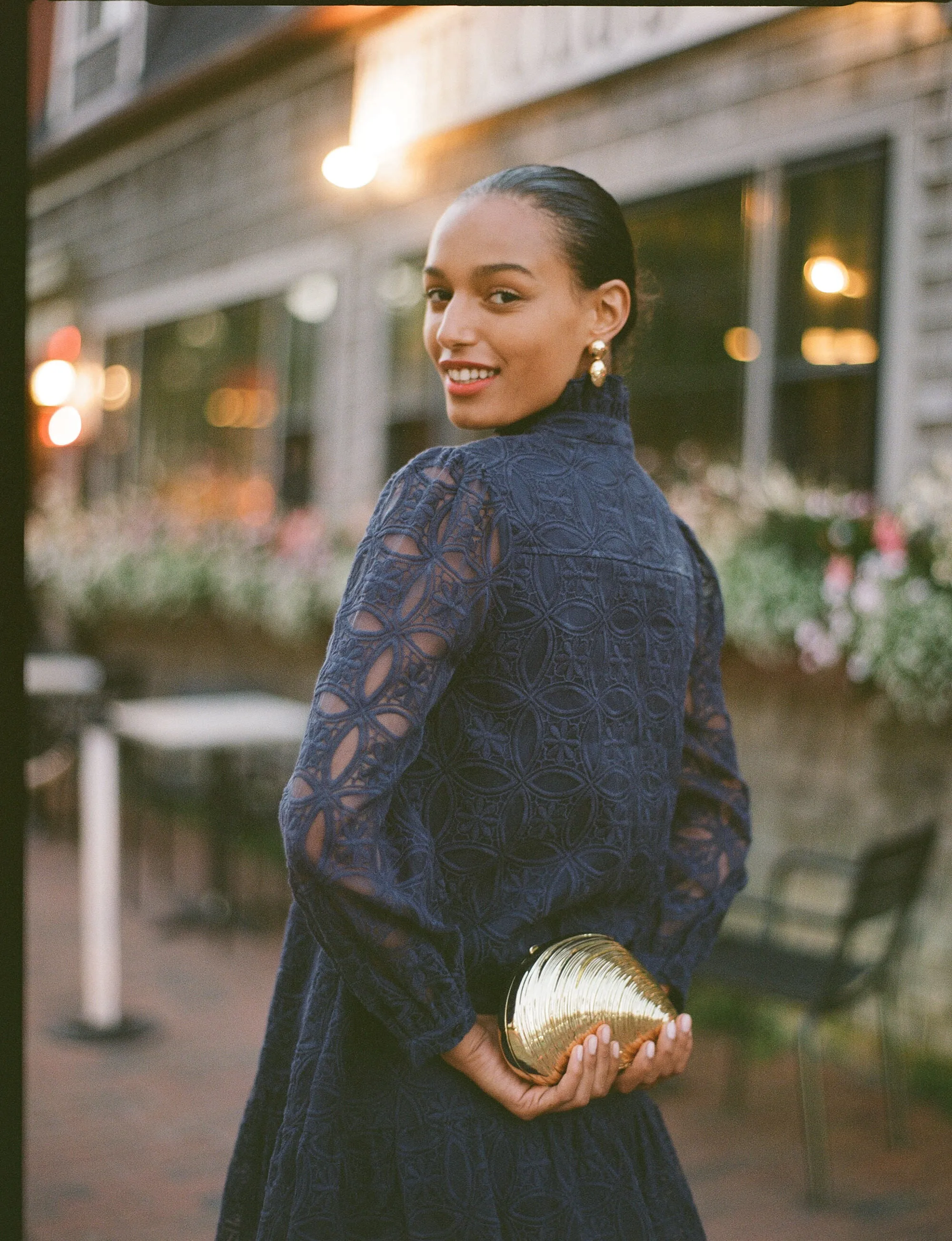 Gold Klara Earrings sold by Tuckernuck product image thumbnail 2