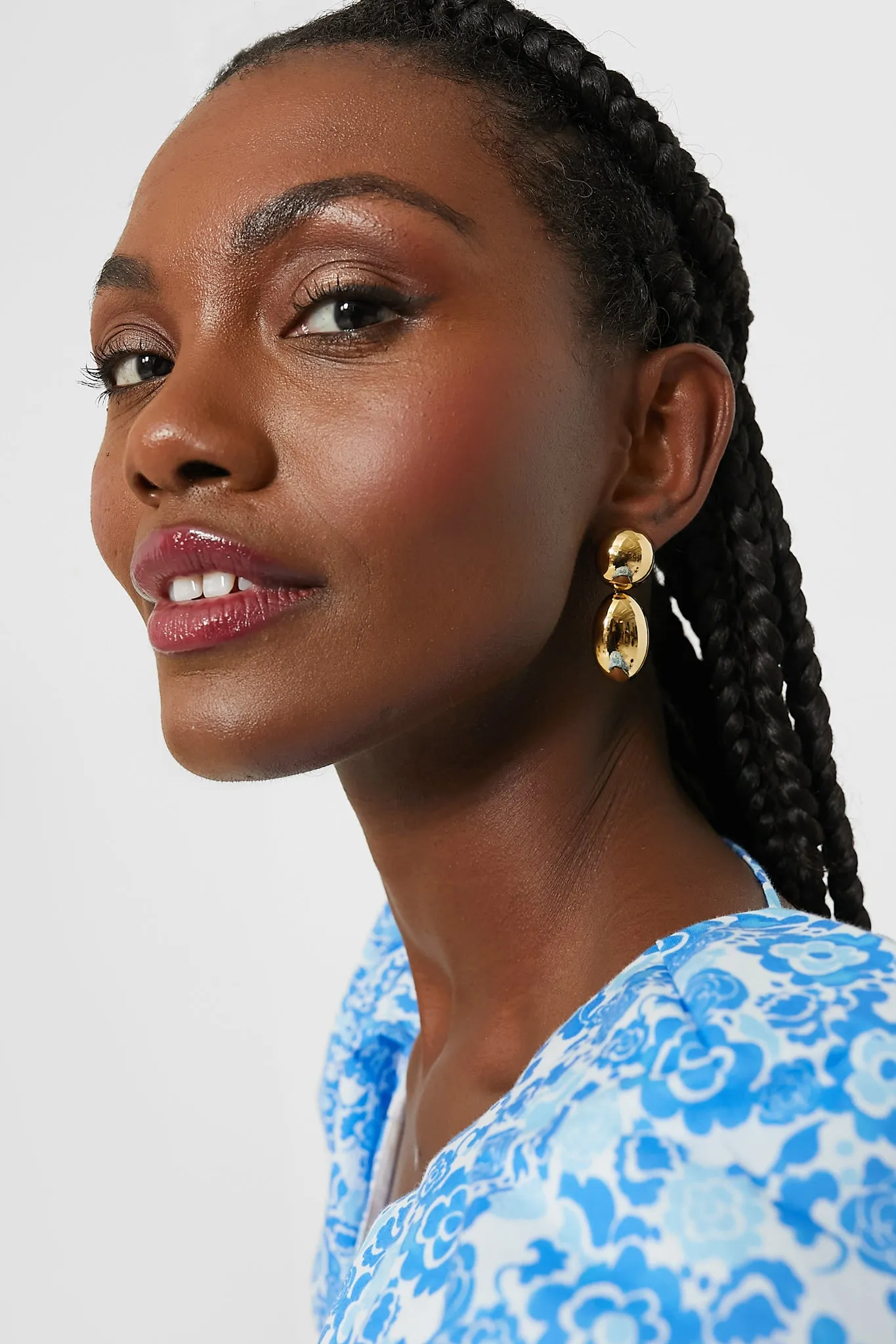 Gold Klara Earrings sold by Tuckernuck product image thumbnail 3