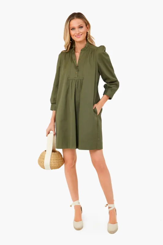 Green Claiborne Dress made by Tuckernuck