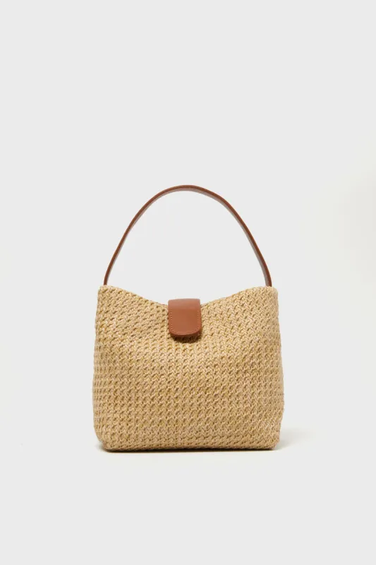 Audrey Mini Raffia Lady Bag sold by Tuckernuck
