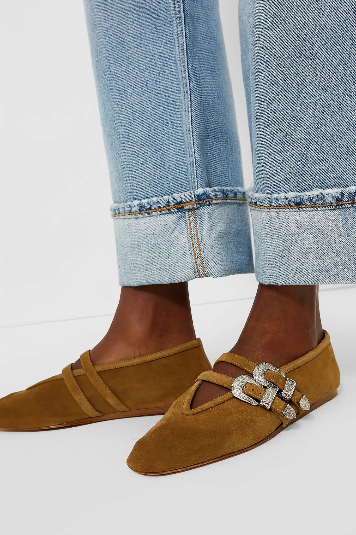 Taupe Claudia Ballet Slippers sold by Tuckernuck product image thumbnail 2