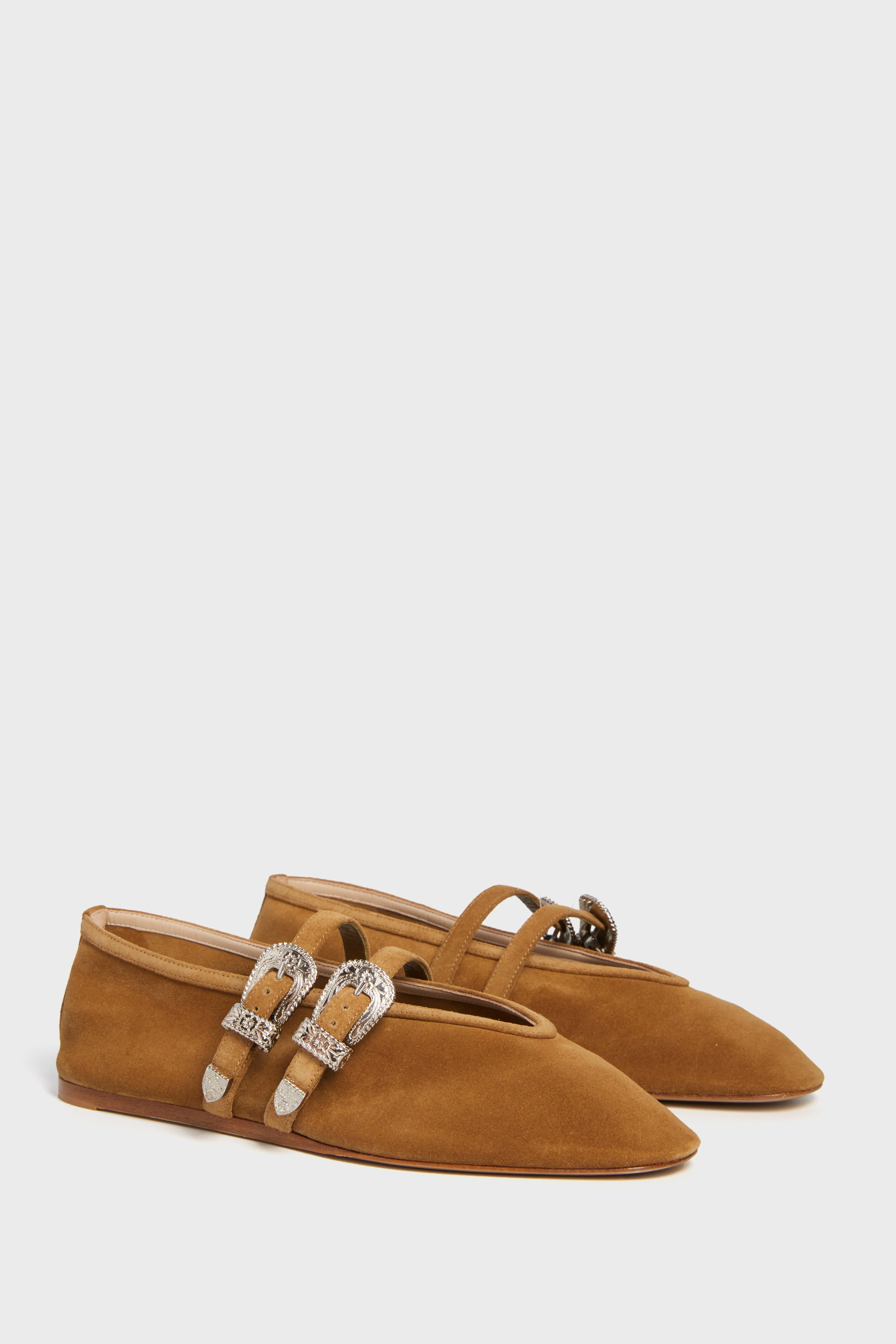 Taupe Claudia Ballet Slippers sold by Tuckernuck product image thumbnail 3