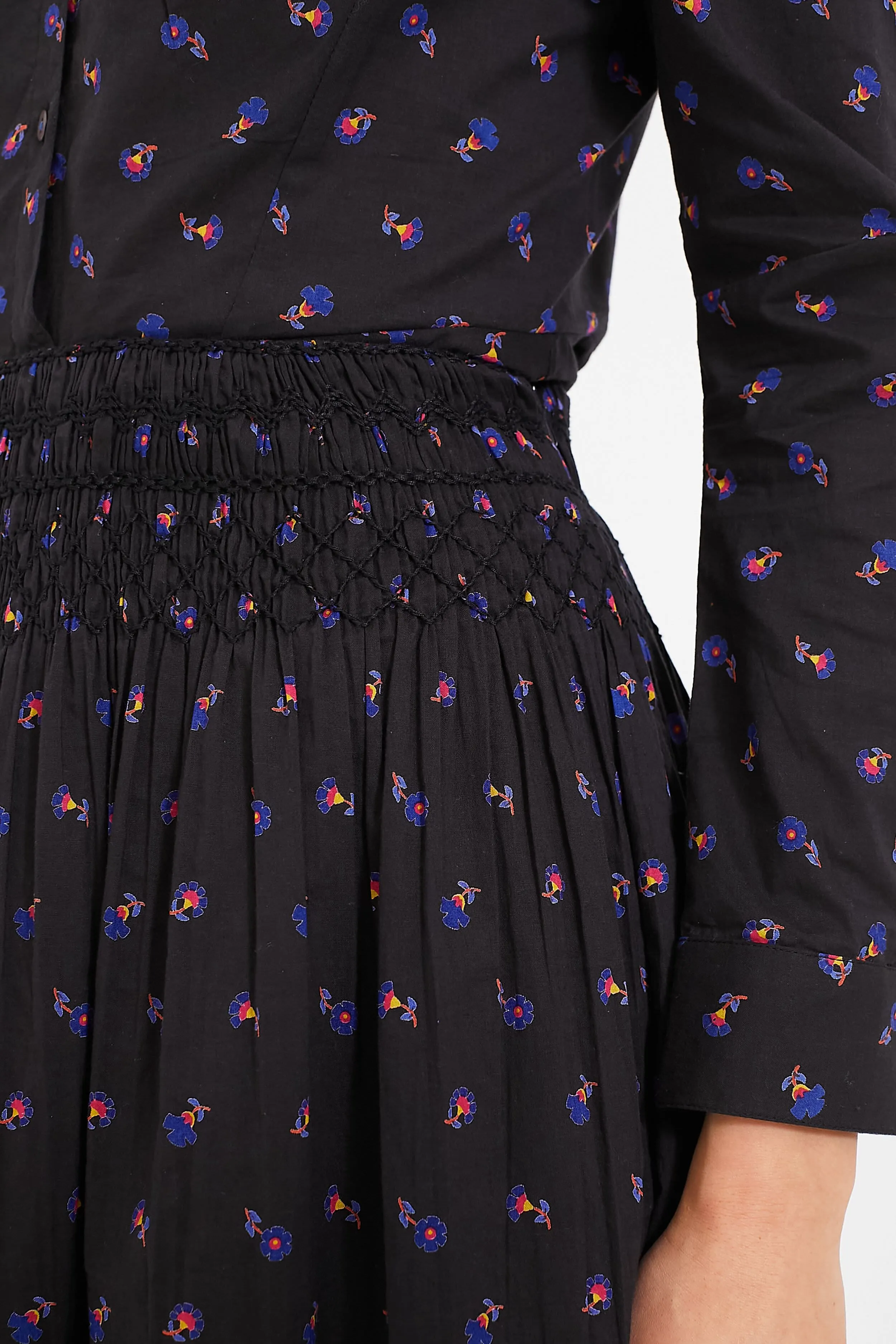 Black Floral Verde Skirt sold by Tuckernuck product image thumbnail 5