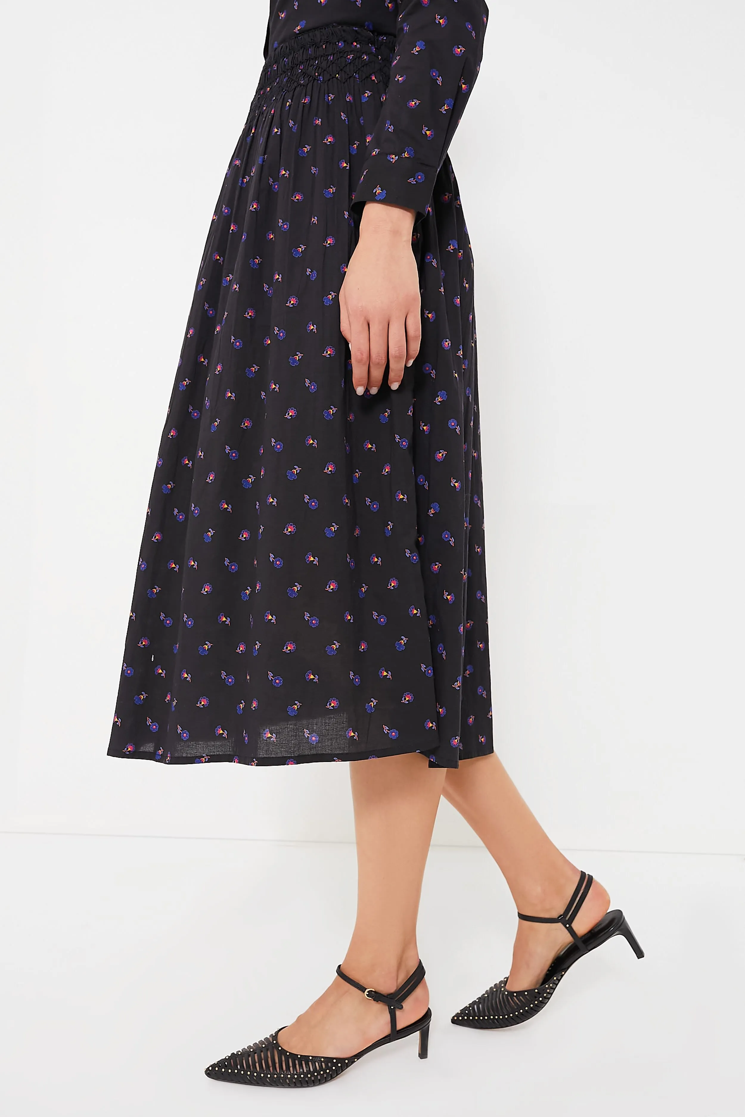 Black Floral Verde Skirt sold by Tuckernuck product image thumbnail 3