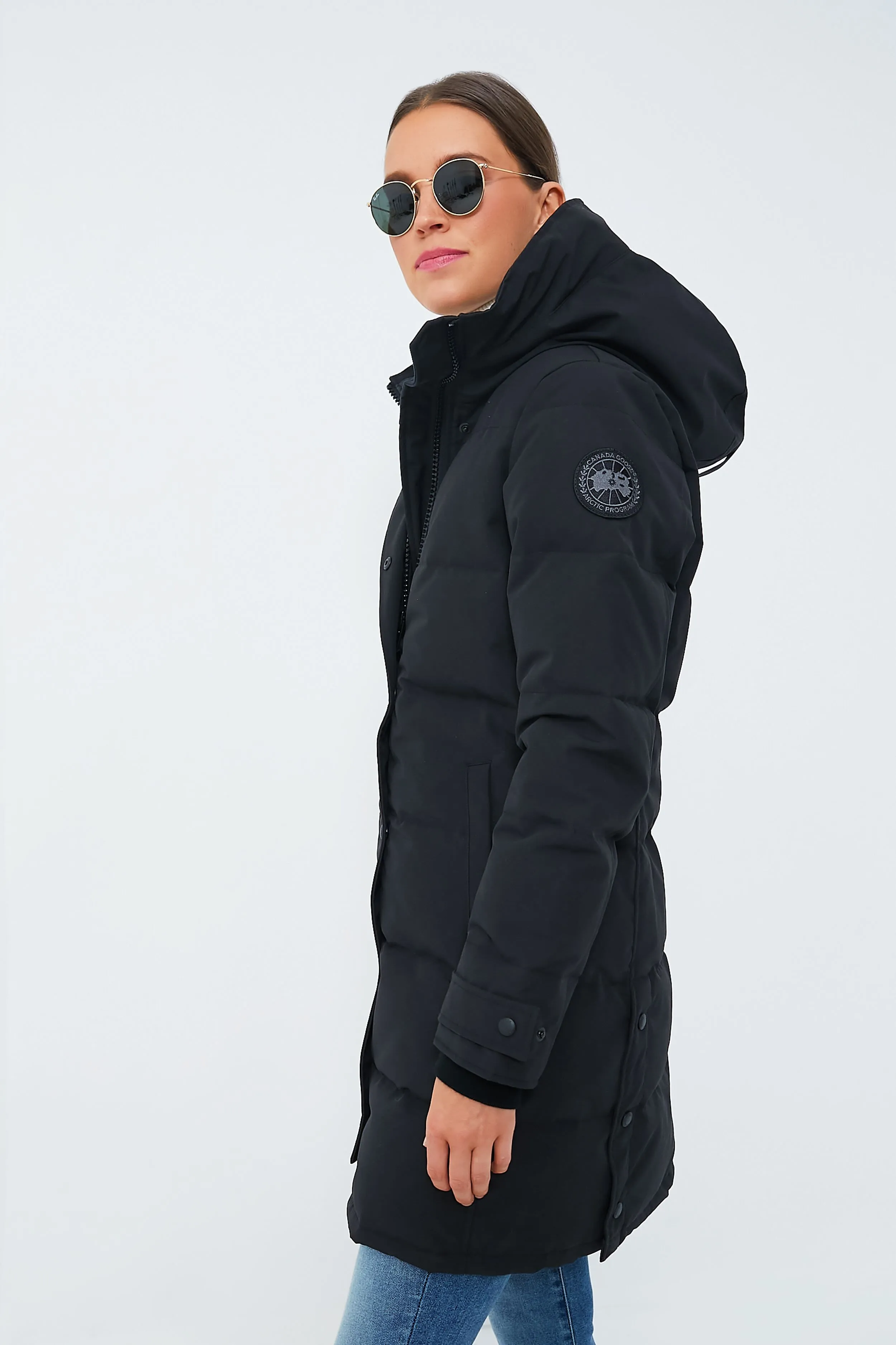 Black Noir Black Disc Shelburne Parka sold by Tuckernuck product image thumbnail 3