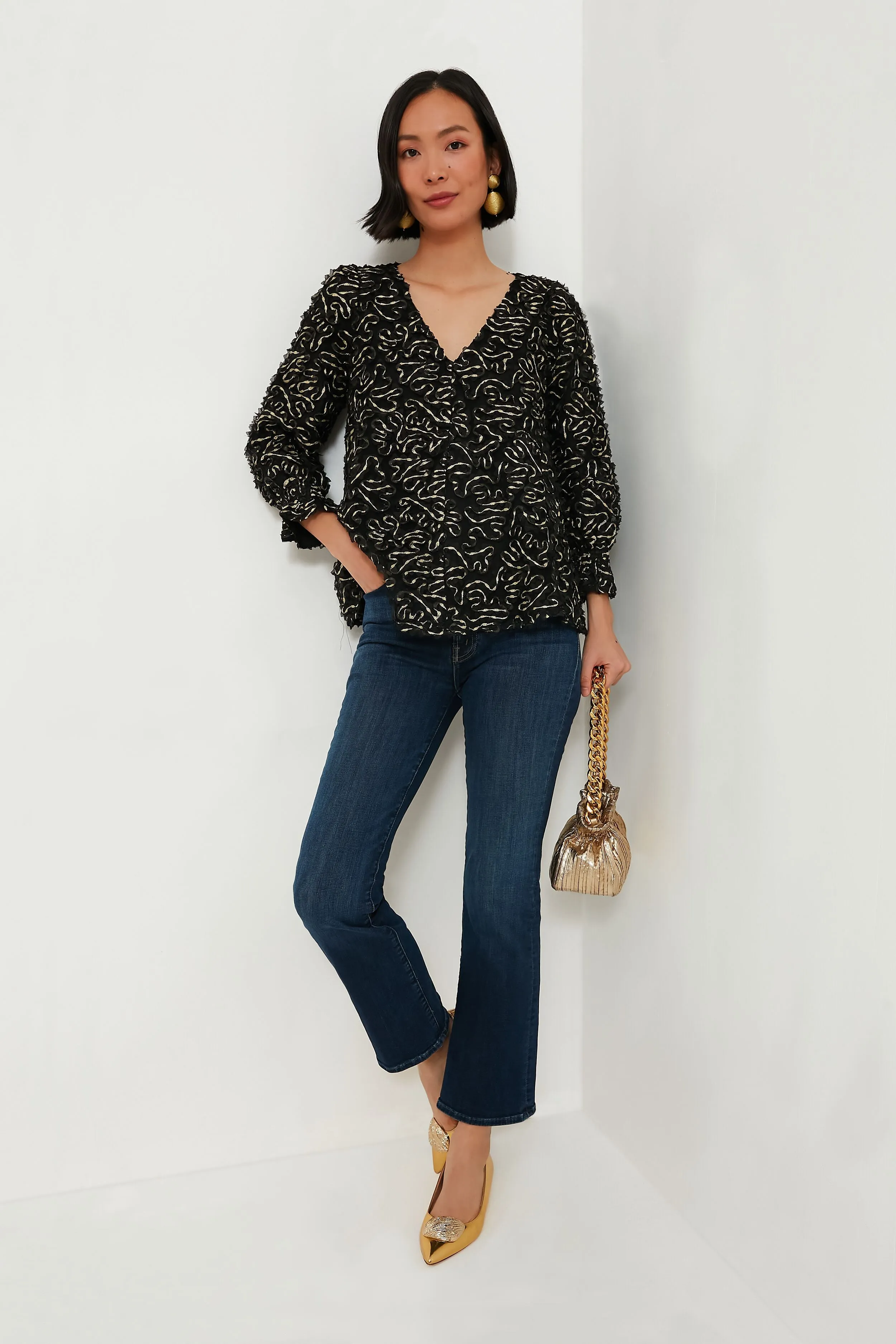 Gold Shimmer Party Purse sold by Tuckernuck product image thumbnail 2