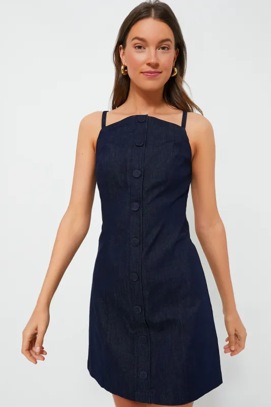 Denim Lilliana Mini Dress sold by Tuckernuck
