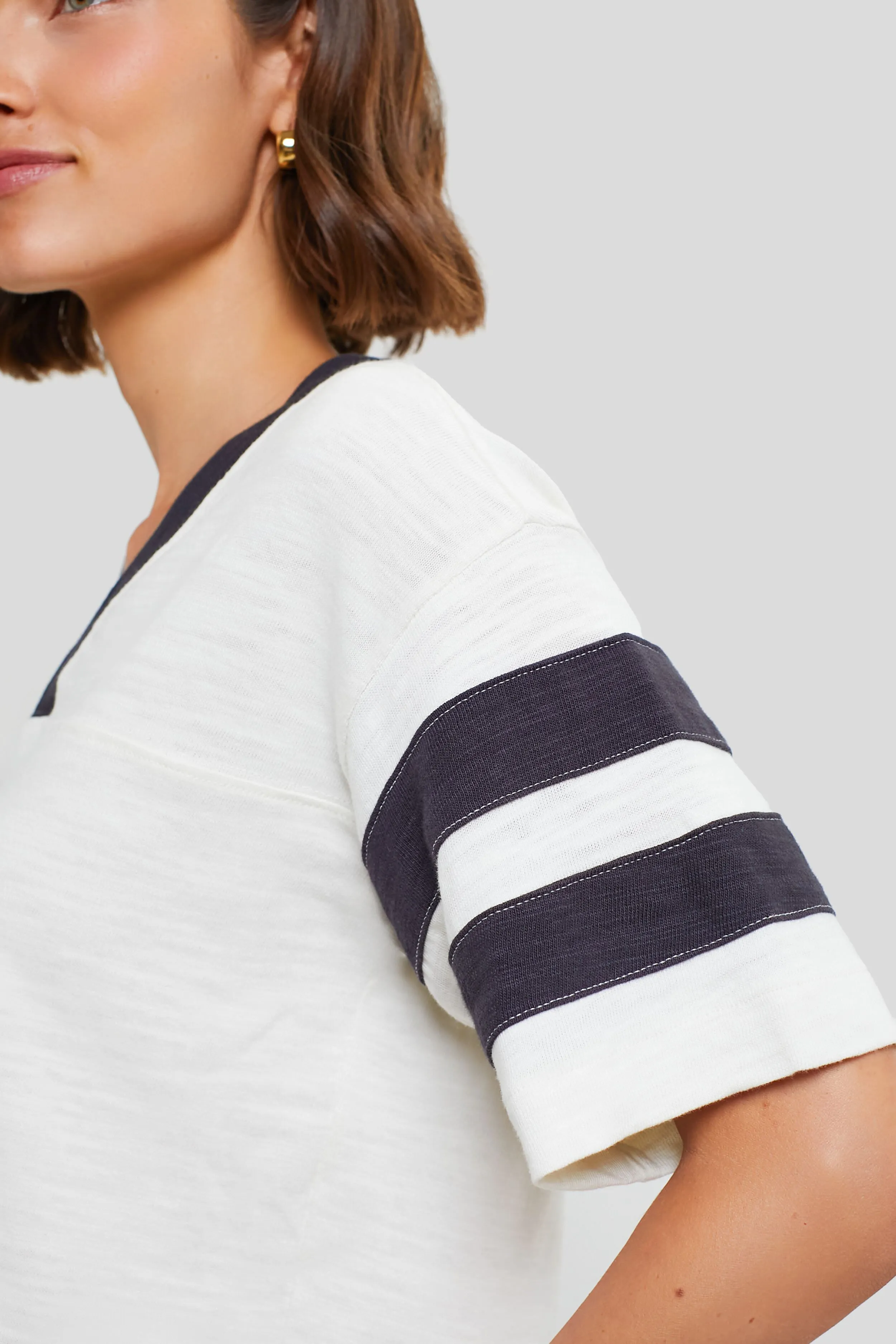 Phantom Varsity Sunwashed Slub Varsity Tee sold by Tuckernuck product image thumbnail 5