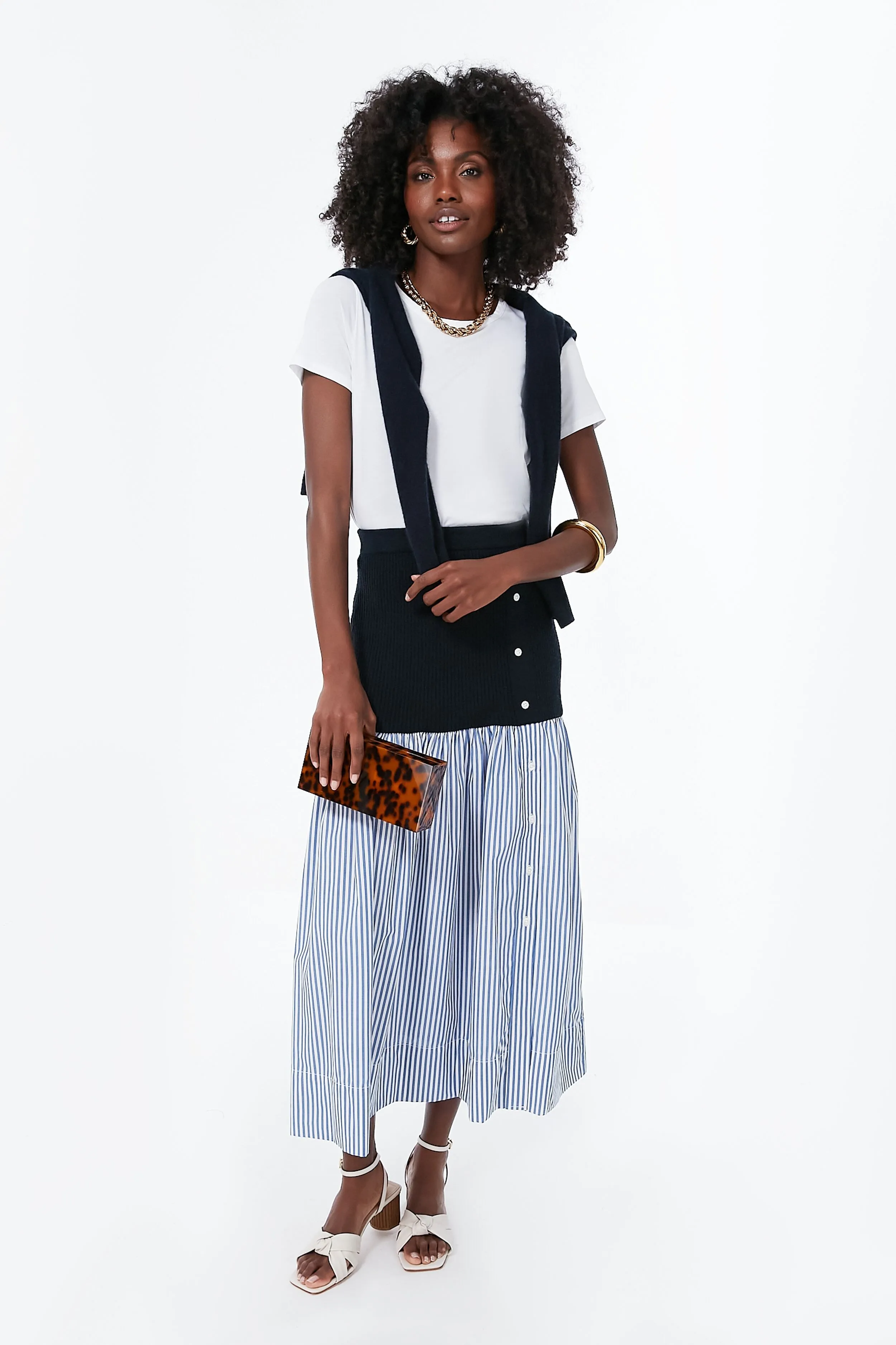 Tortoise Flower Clutch sold by Tuckernuck product image thumbnail 5