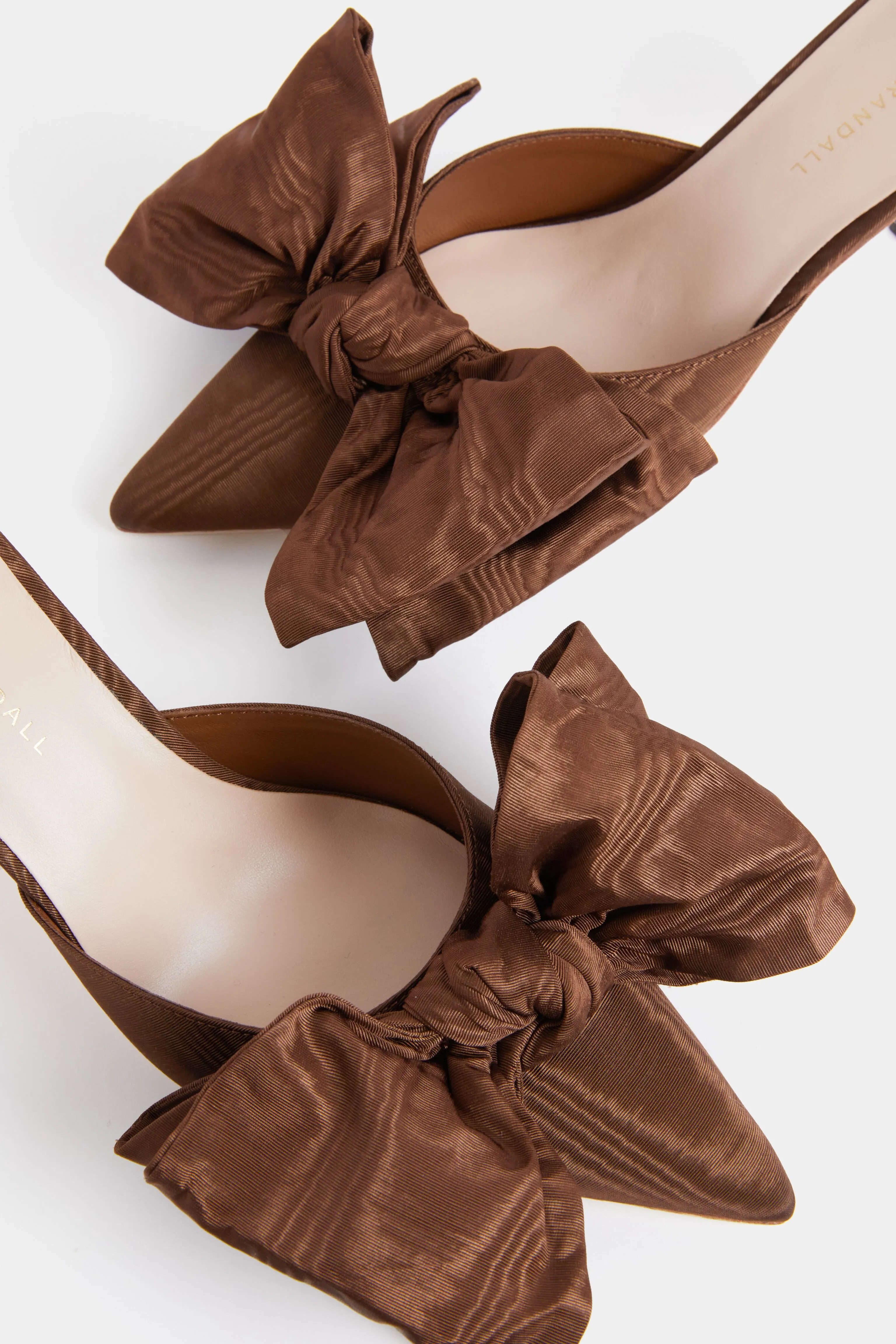 Chocolate Margot Bow Heels sold by Tuckernuck product image thumbnail 5