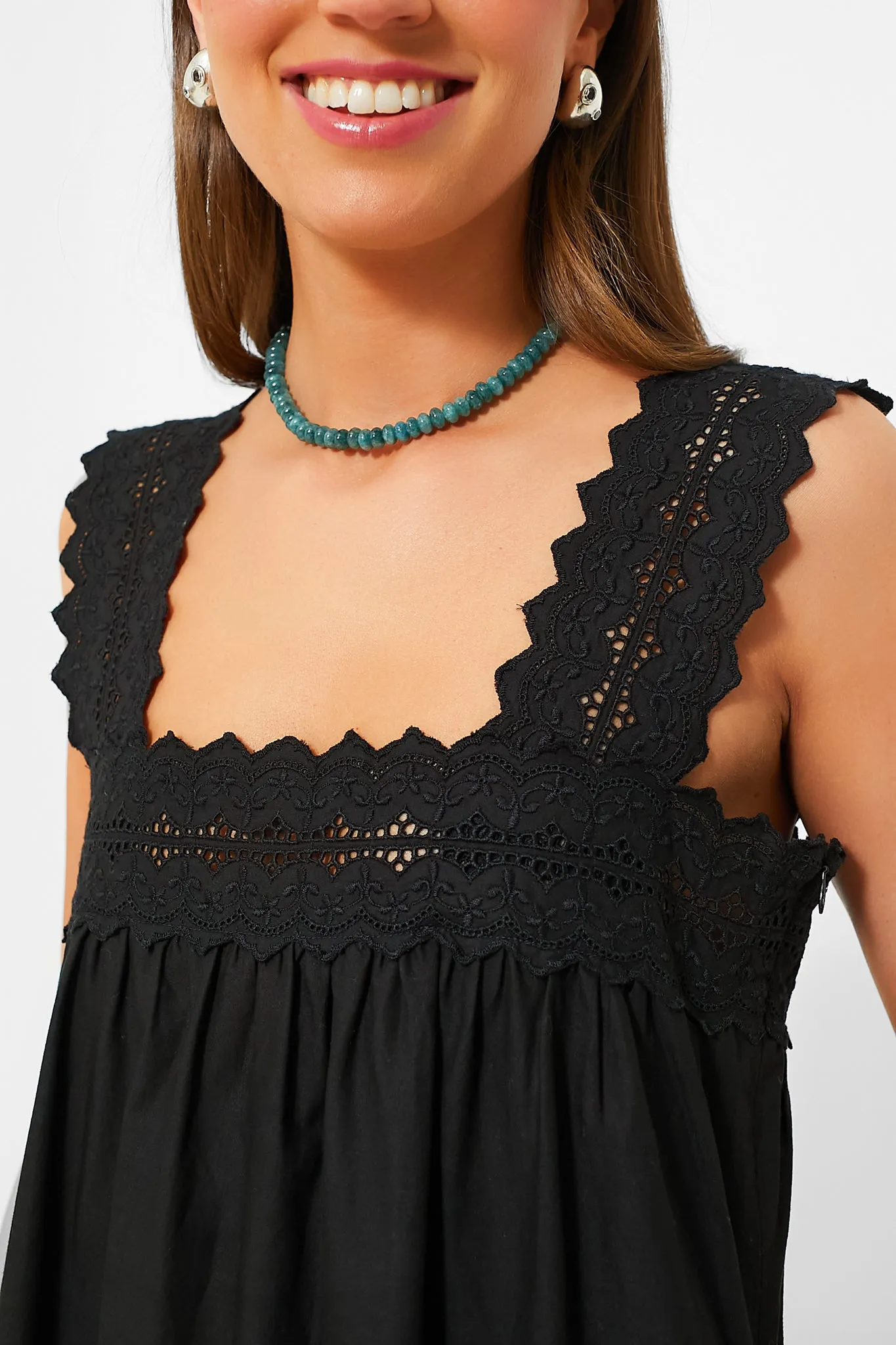 Black Amelia Shift Dress sold by Tuckernuck product image thumbnail 5