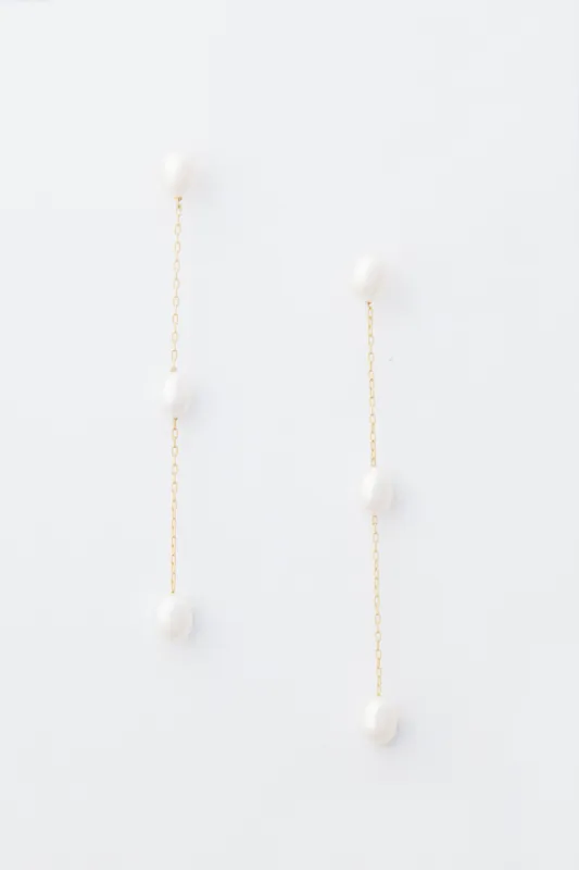 Pearl Drop Earrings sold by Tuckernuck
