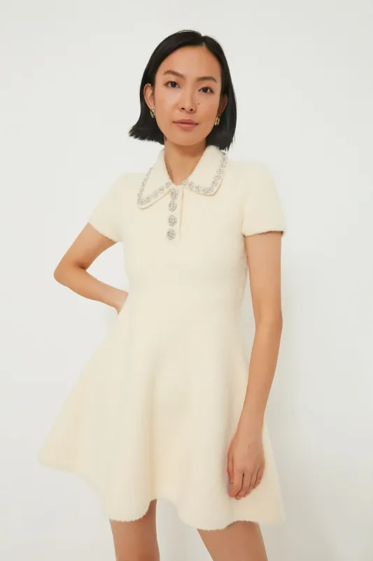 Cream Soft Knit Mini Dress sold by Tuckernuck