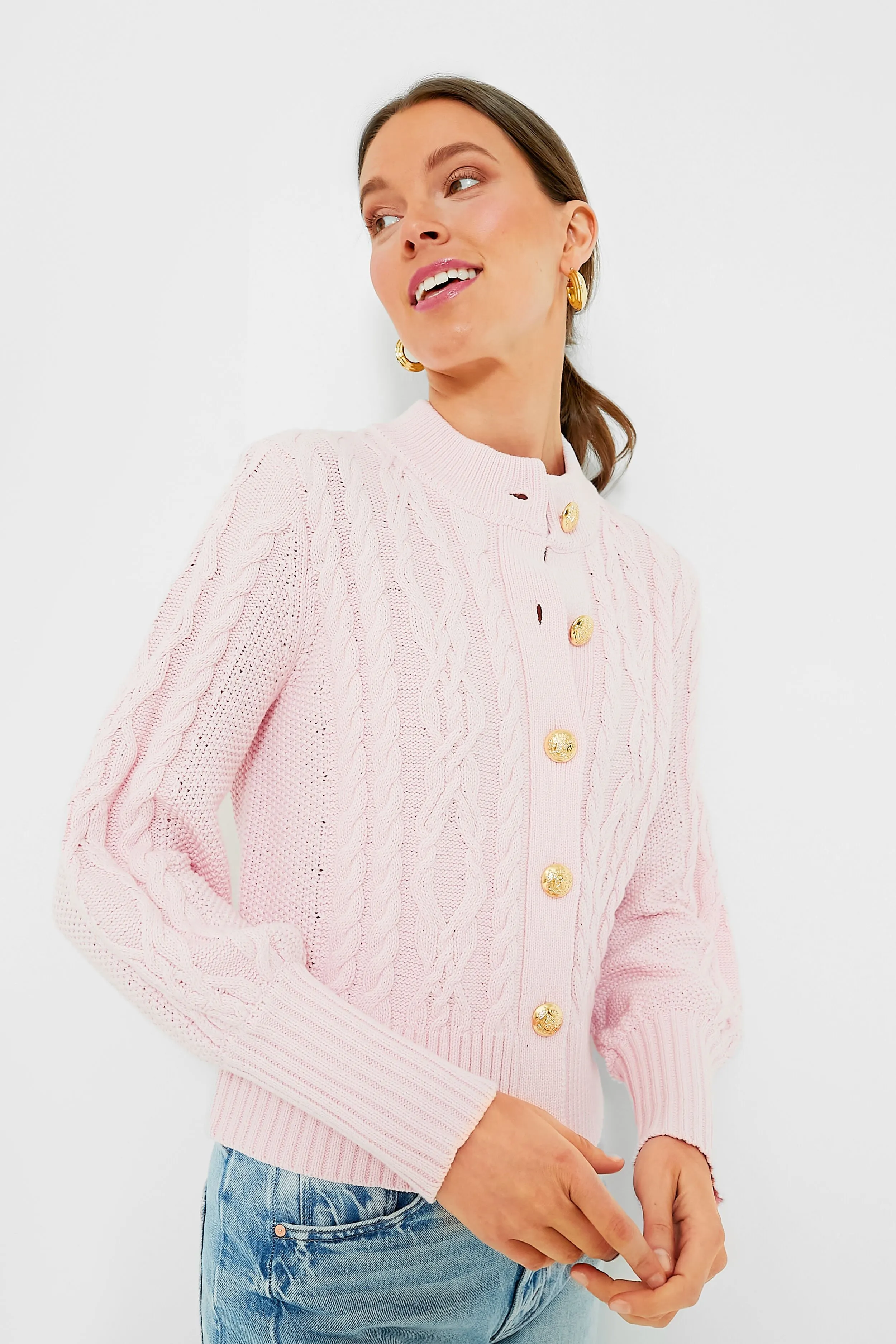 Pink Salt Colette Cardigan sold by Tuckernuck