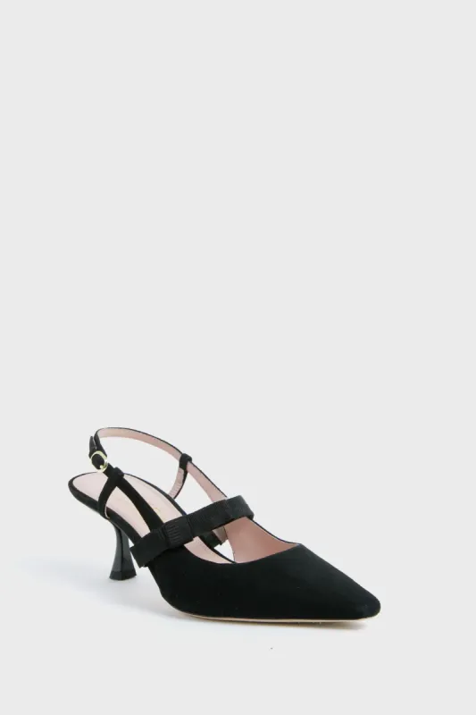 Black Maritza Pumps sold by Tuckernuck