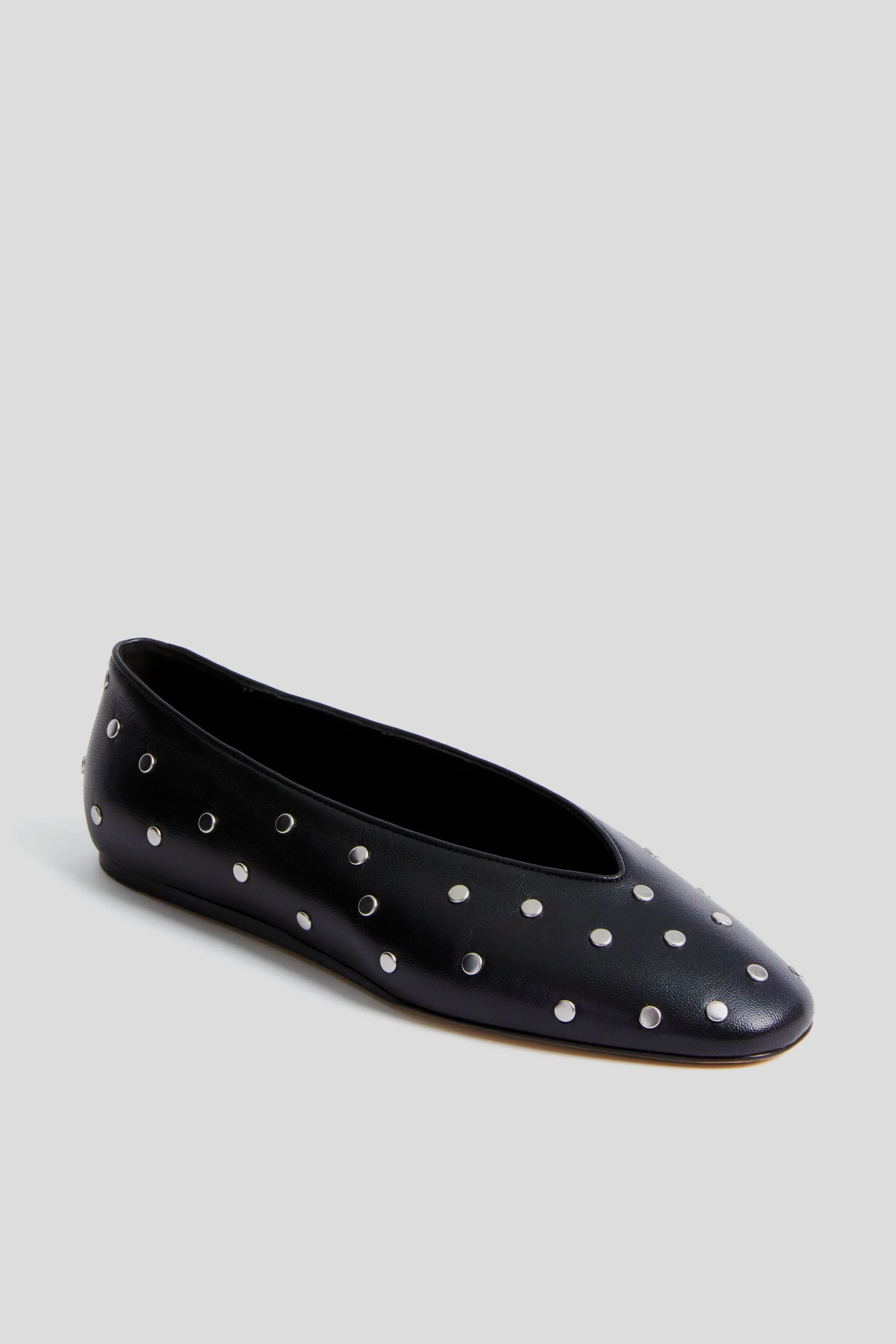 Black Regency Studded Leather Slippers sold by Tuckernuck