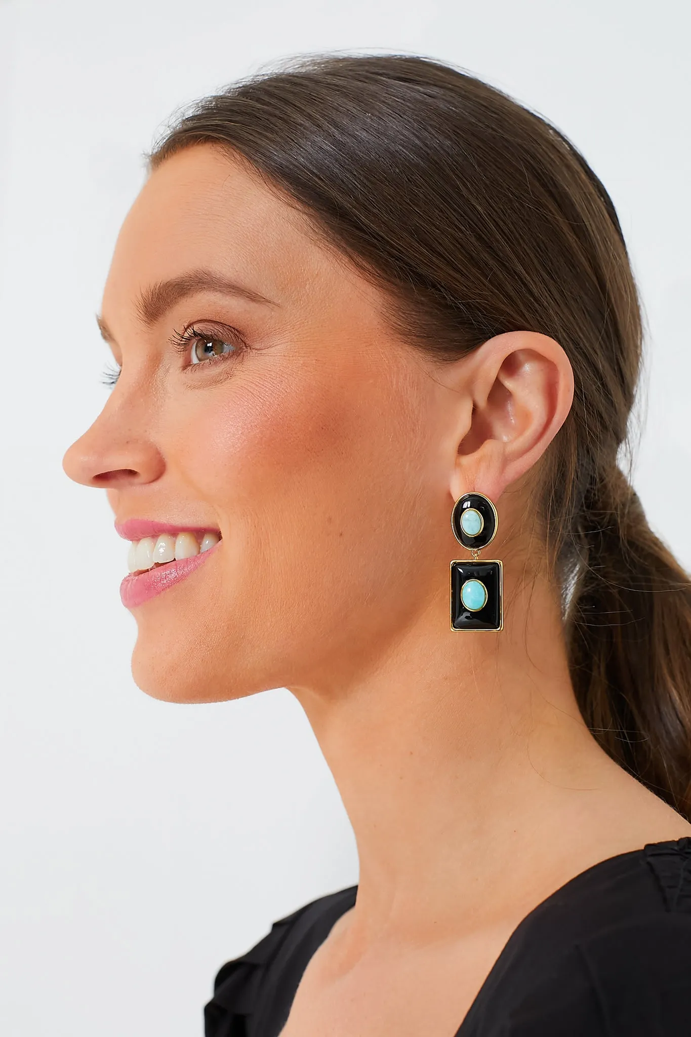 Midnight Ethereal Pool Earrings sold by Tuckernuck product image thumbnail 2