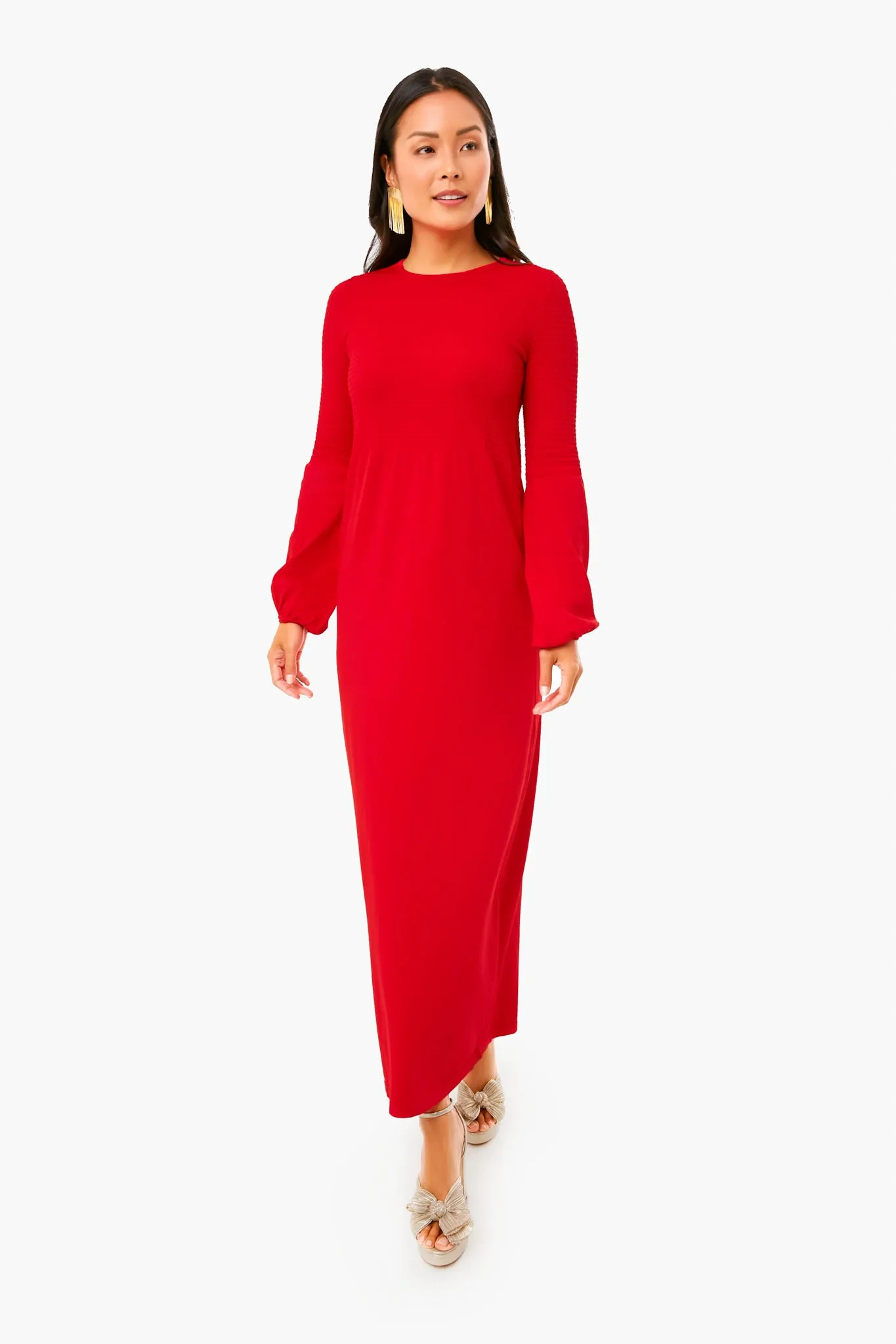 Red Lennox Dress sold by Tuckernuck