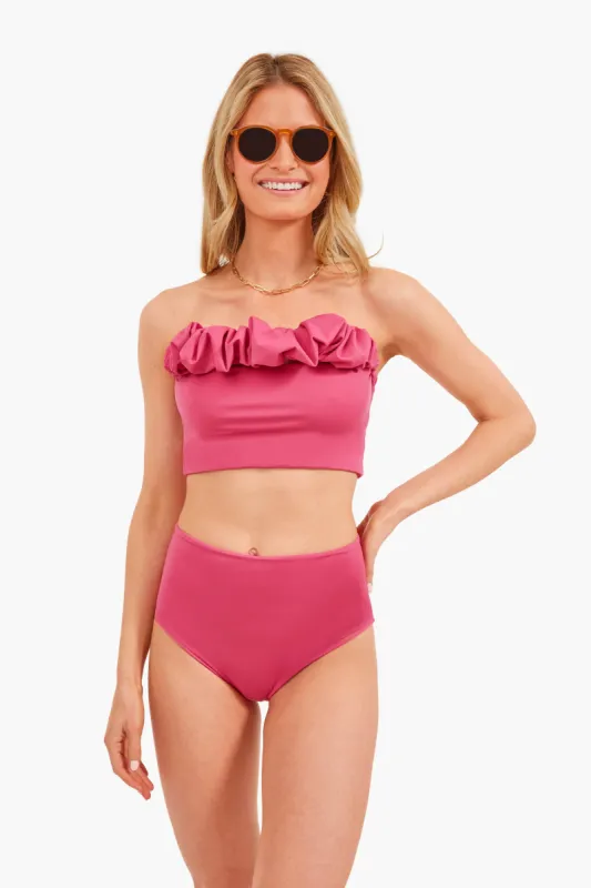 Magenta Capri Two Piece sold by Tuckernuck