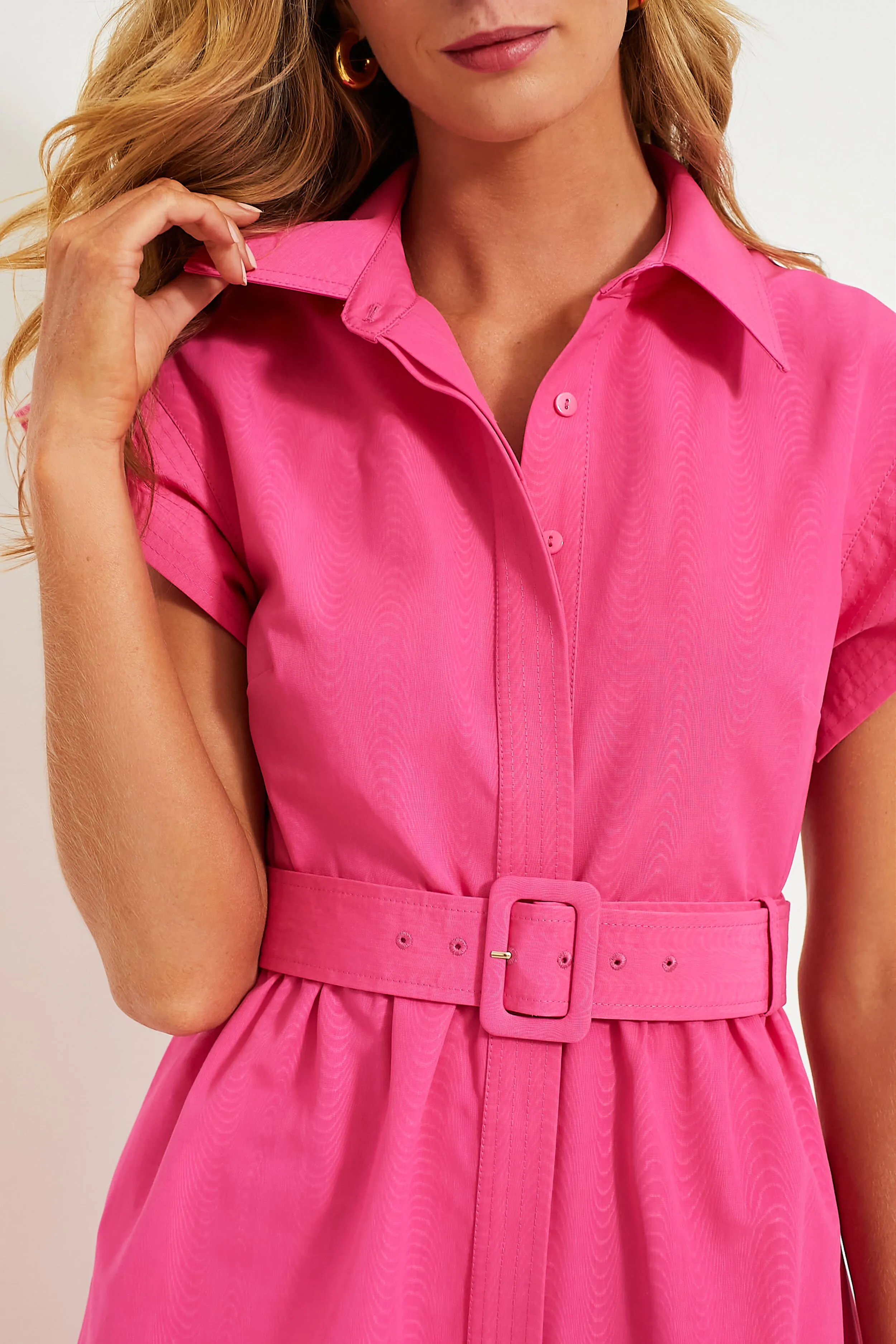 Hot Pink Chloe Dress sold by Tuckernuck product image thumbnail 5