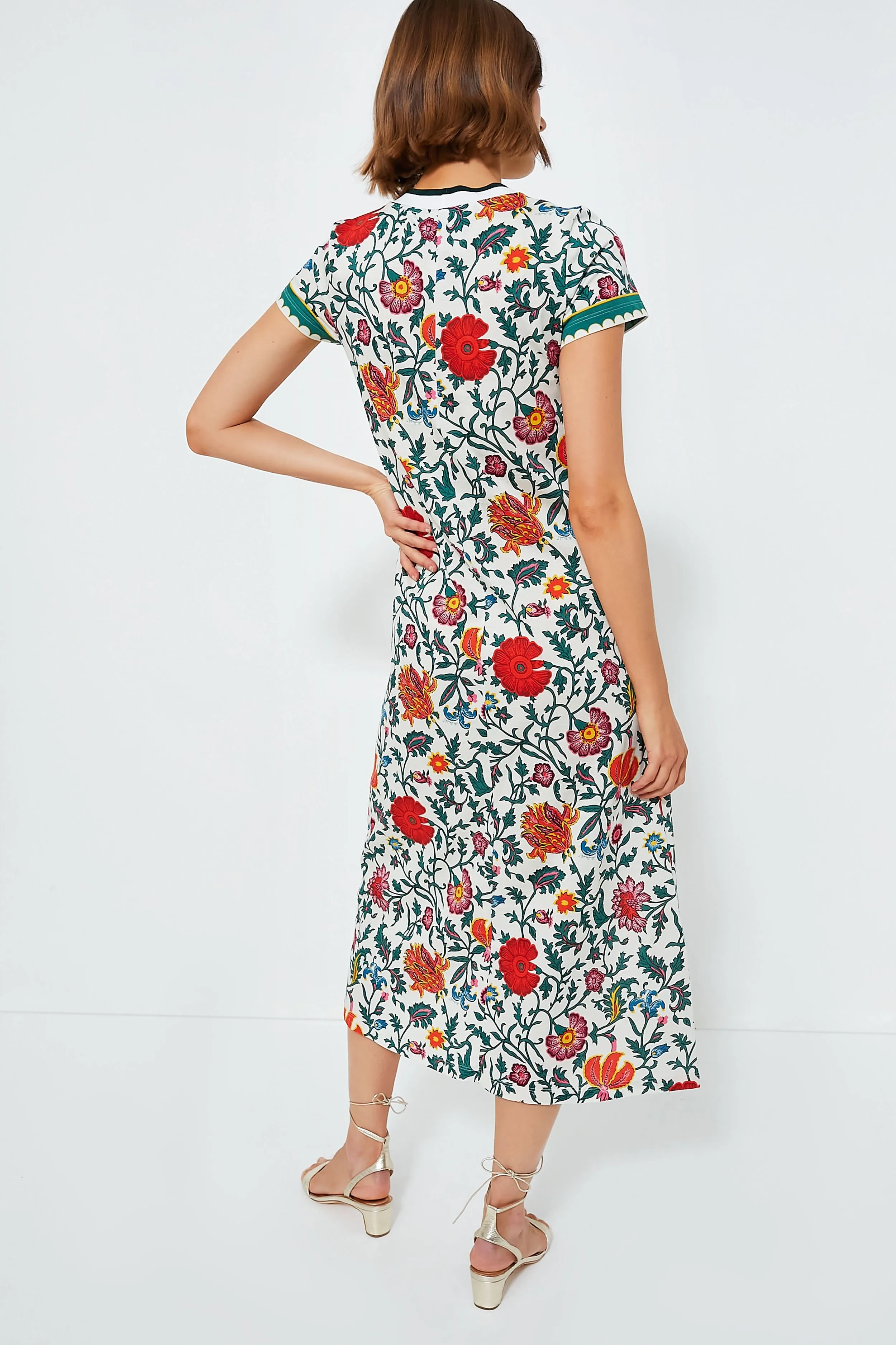 Dragonflower Mini Barre Sporty Swing Dress sold by Tuckernuck product image thumbnail 4