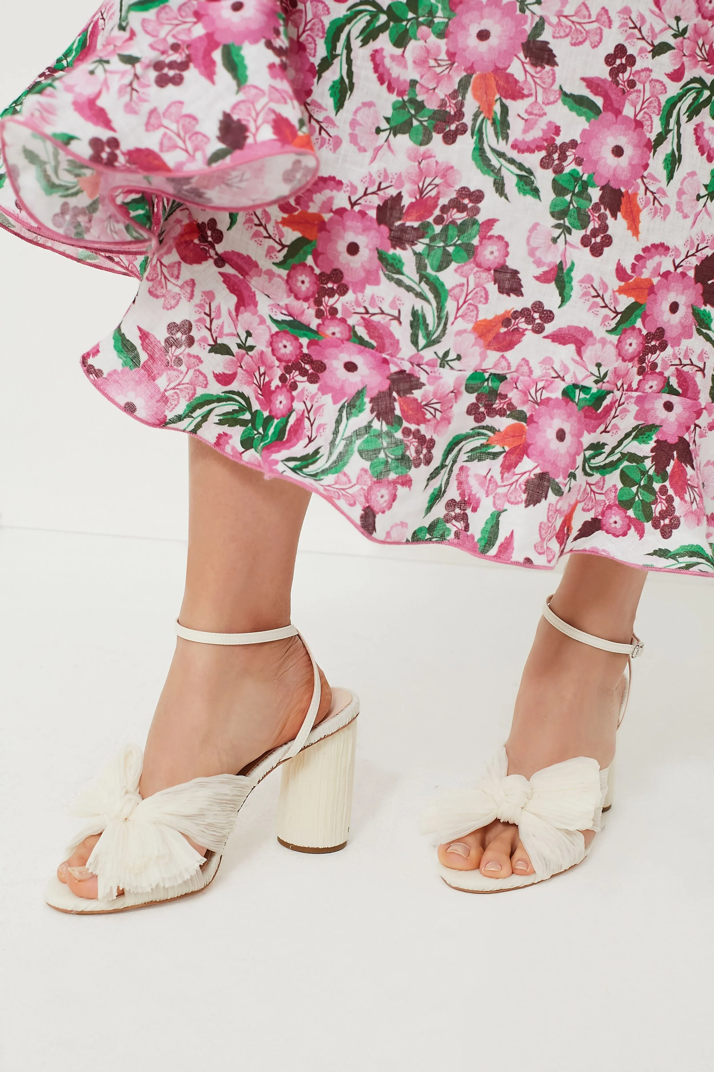 Pearl Camellia Knot Mules sold by Tuckernuck product image thumbnail 4