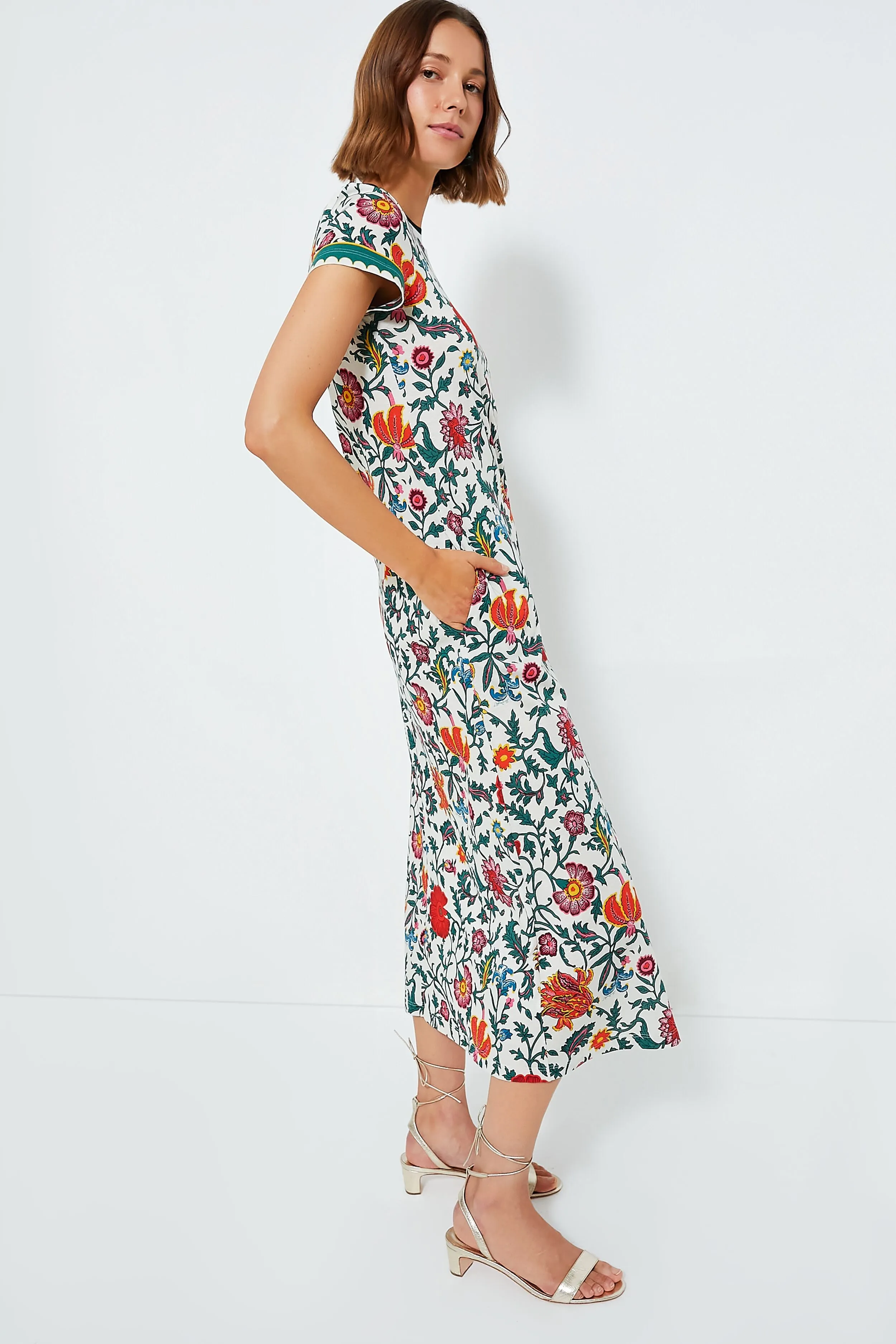 Dragonflower Mini Barre Sporty Swing Dress sold by Tuckernuck product image thumbnail 3