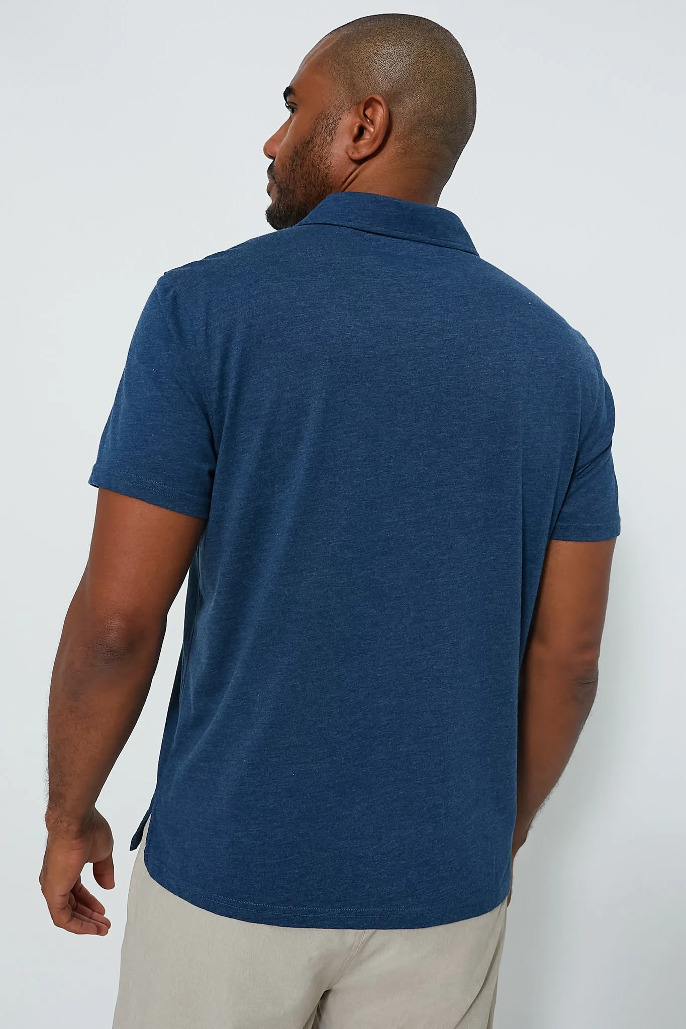 Dark Denim Atlantic Polo sold by Tuckernuck product image thumbnail 3