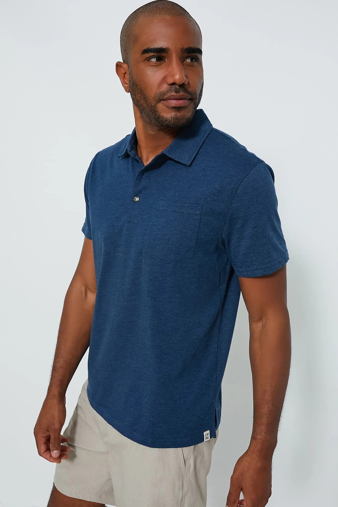 Dark Denim Atlantic Polo sold by Tuckernuck product image thumbnail 2