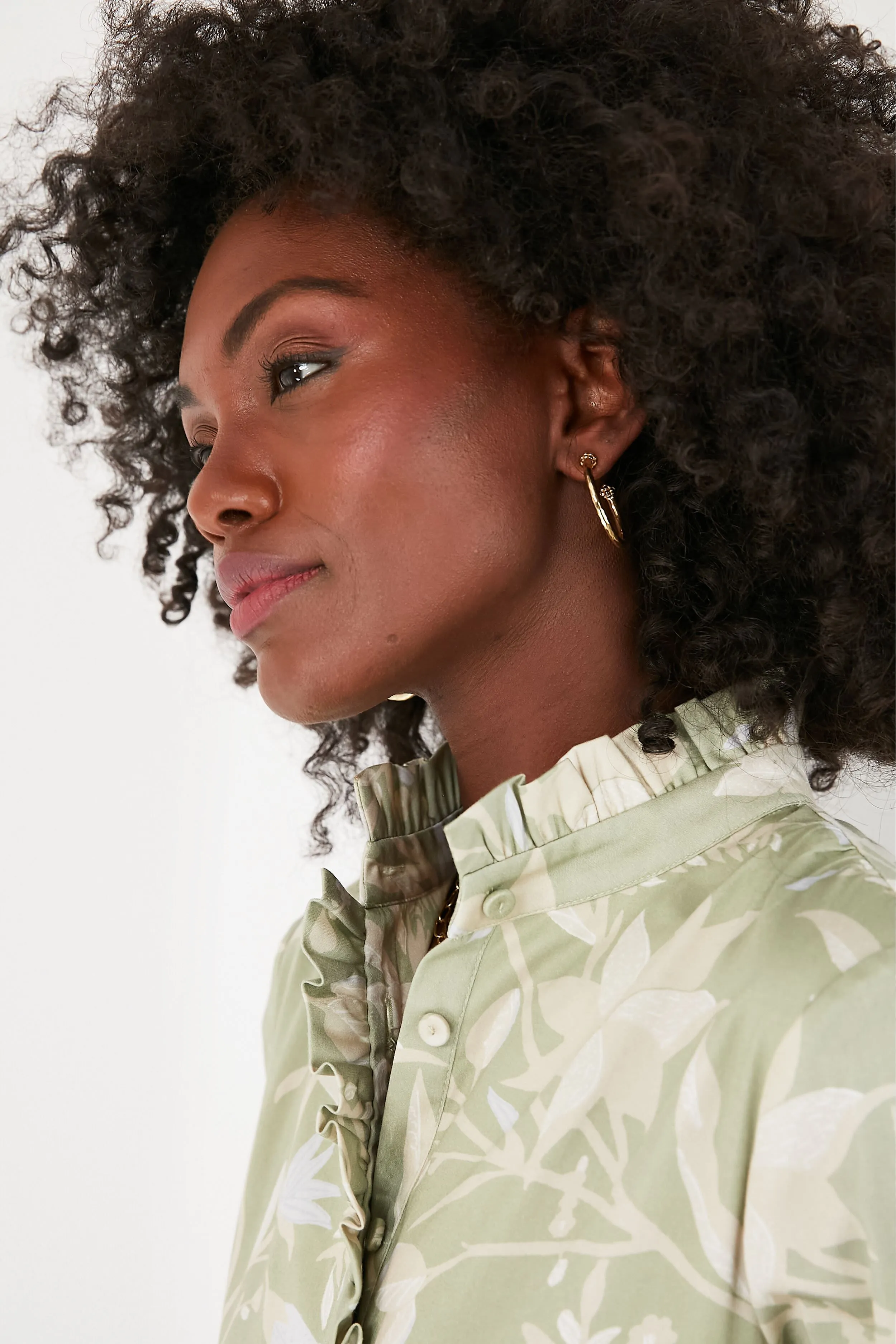 Berry Medium Hoop Earrings sold by Tuckernuck product image thumbnail 2