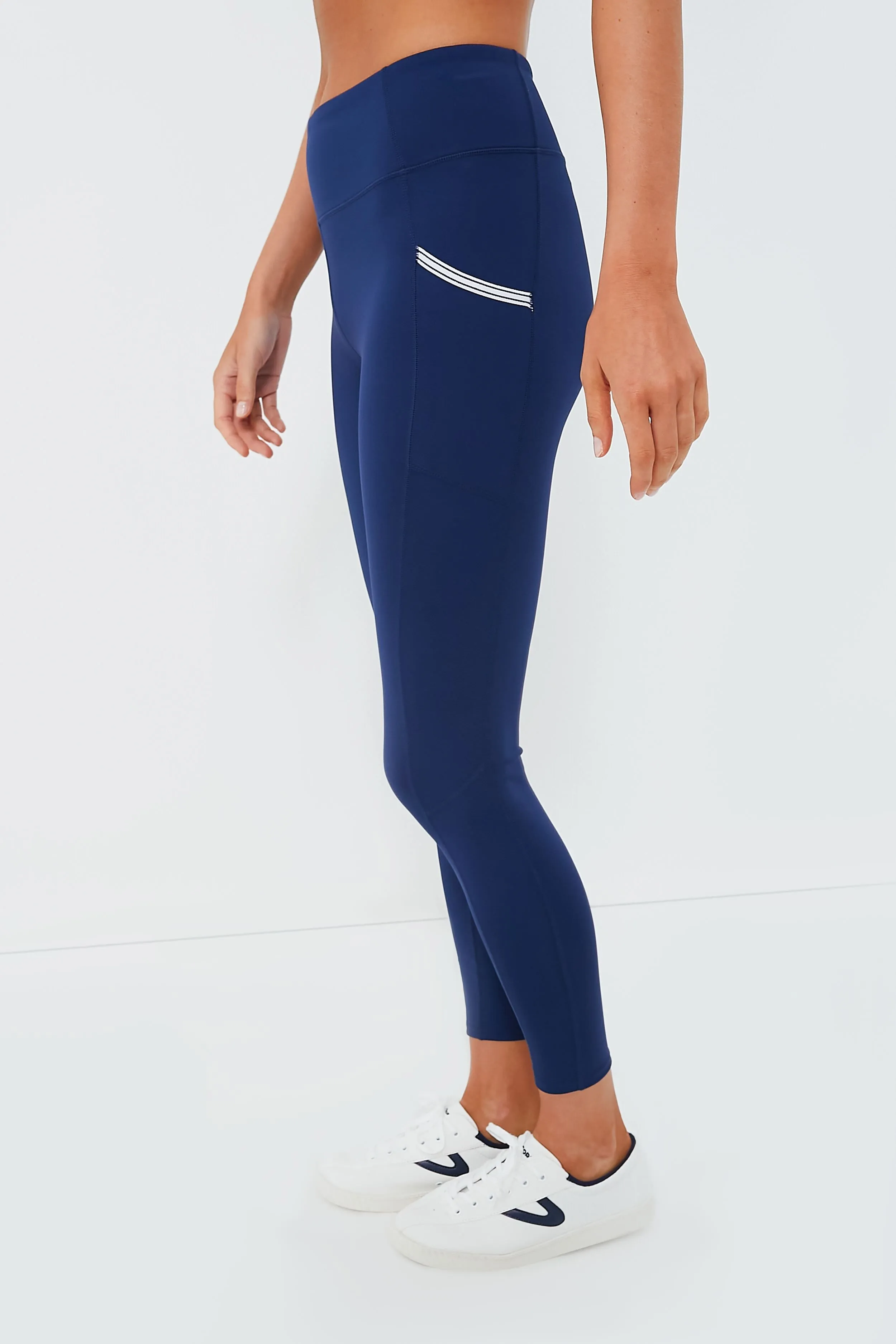 Navy Collagen Evelyn Legging sold by Tuckernuck product image thumbnail 3