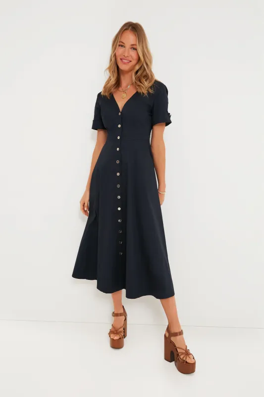 Navy Kate Maxi Dress sold by Tuckernuck