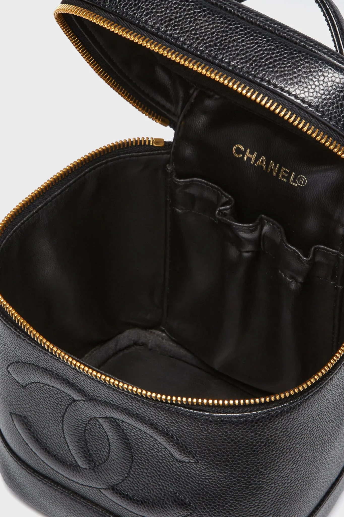 CHANEL Black Caviar Tall Vanity Bag sold by Tuckernuck product image thumbnail 5