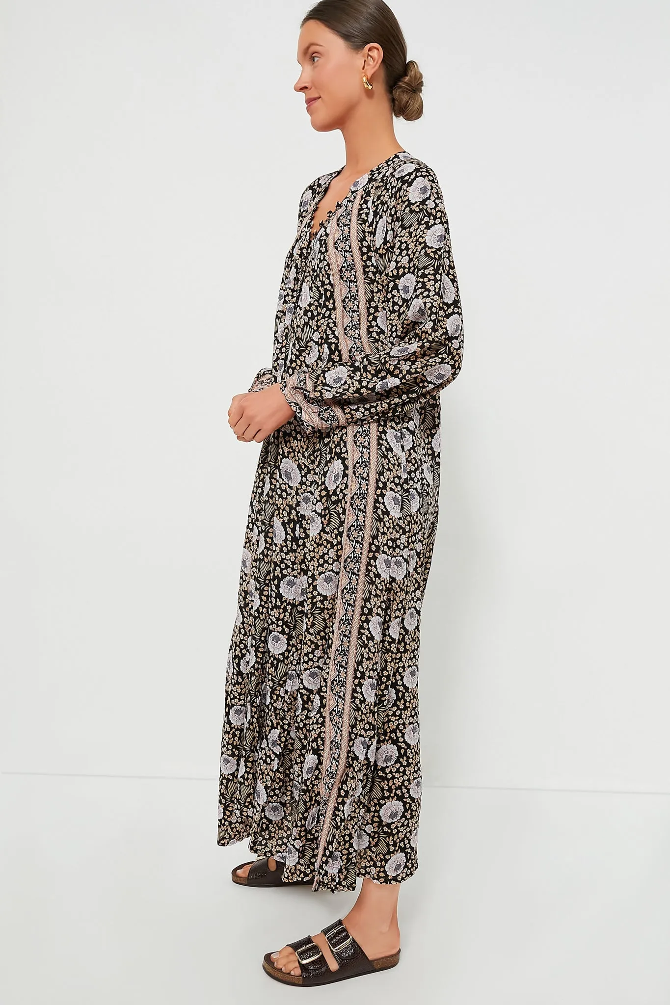 Vintage Flowers Sepia Fiore Maxi sold by Tuckernuck product image thumbnail 3