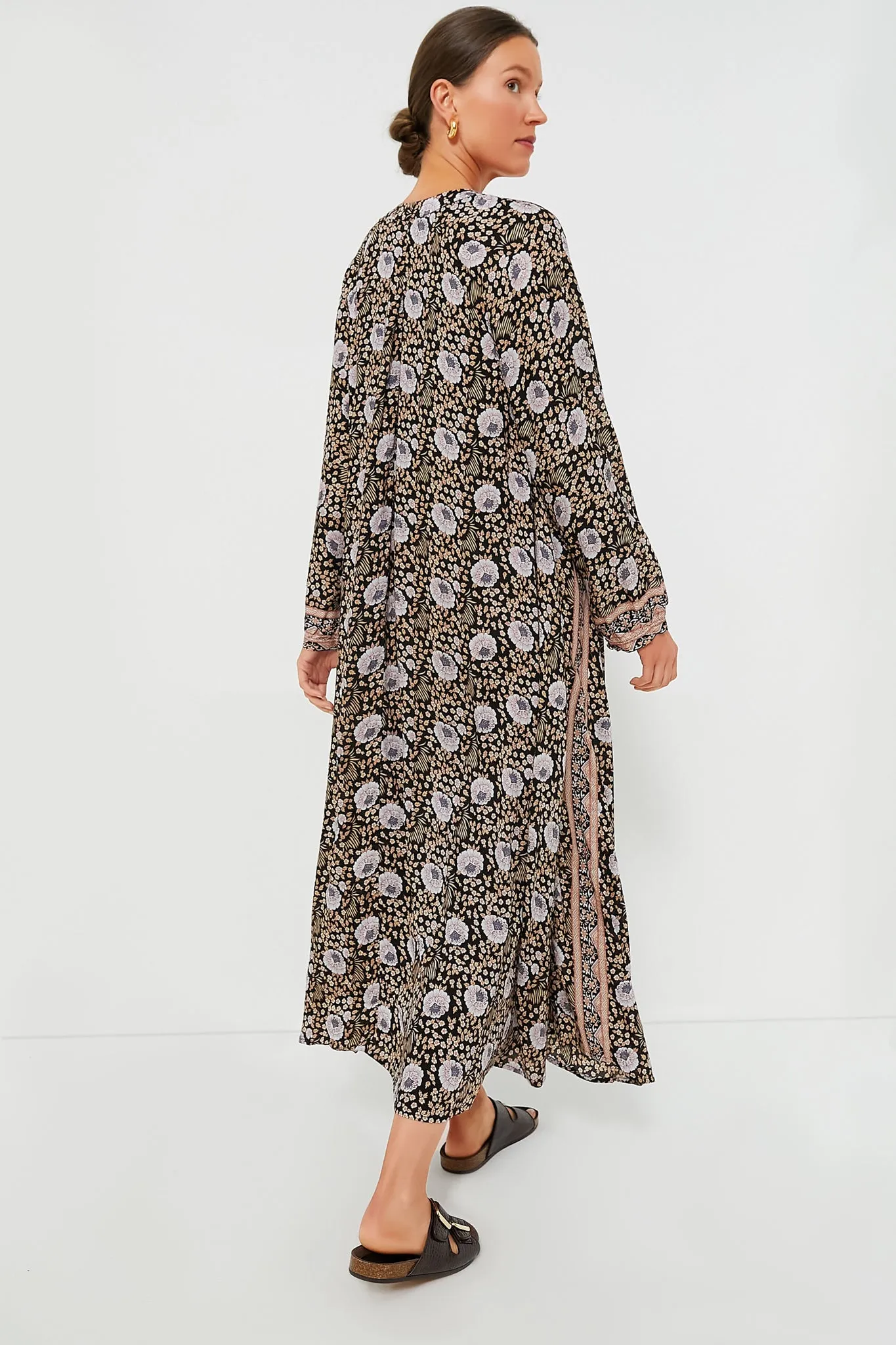 Vintage Flowers Sepia Fiore Maxi sold by Tuckernuck product image thumbnail 4