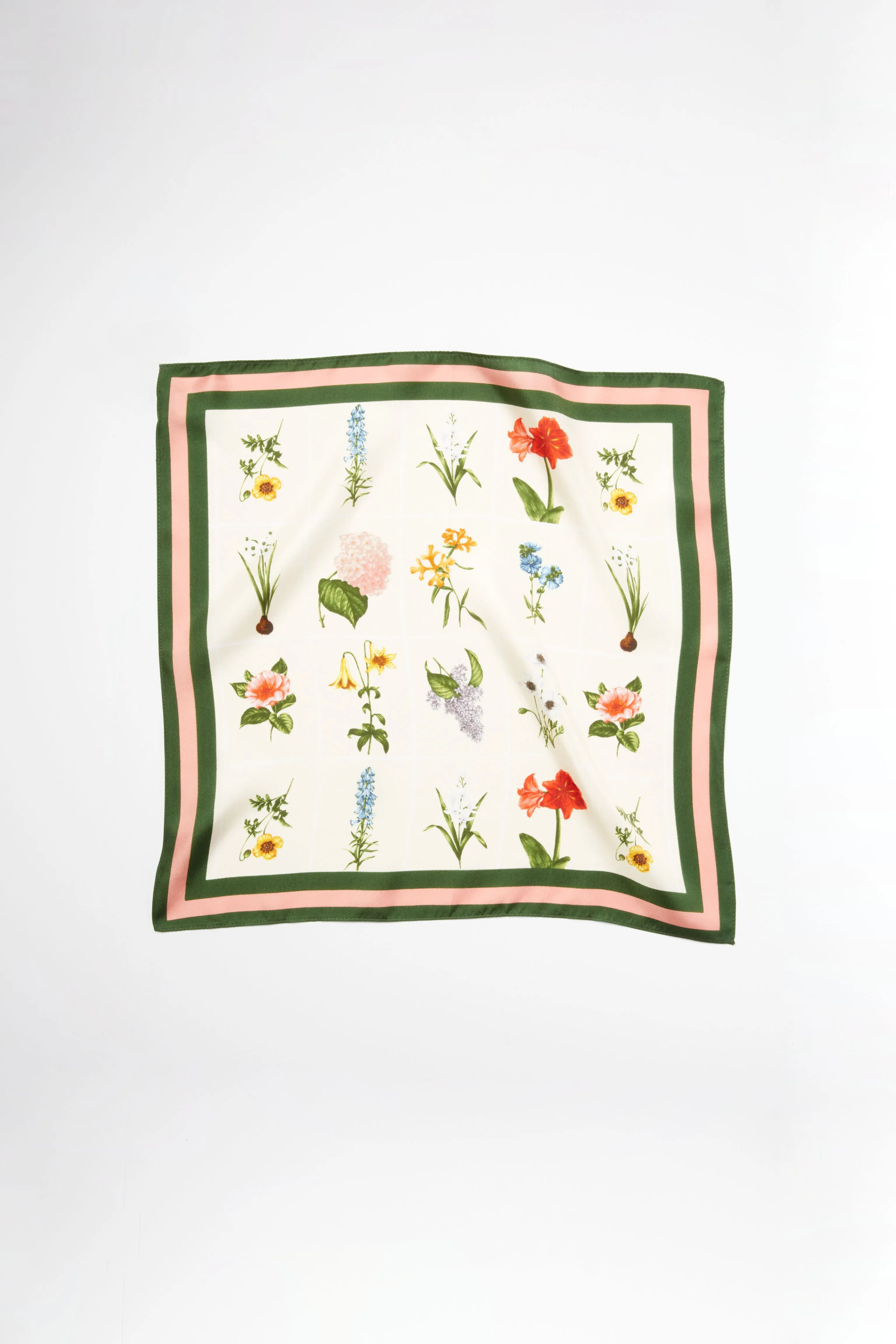 Fresh Buds Silk Scarf sold by Tuckernuck product image thumbnail 3