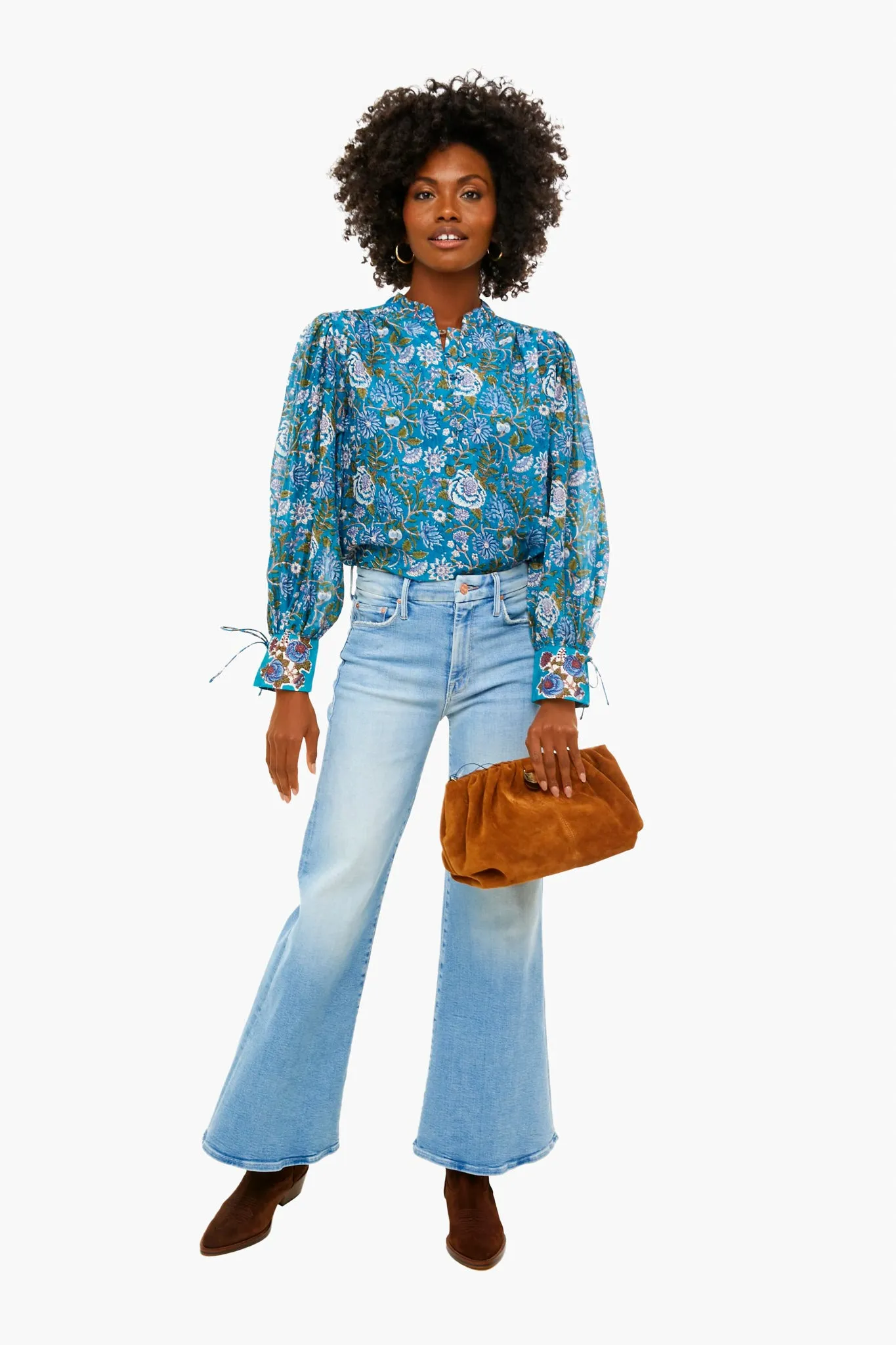 Cacao Suede Analeigh Bag sold by Tuckernuck product image thumbnail 3