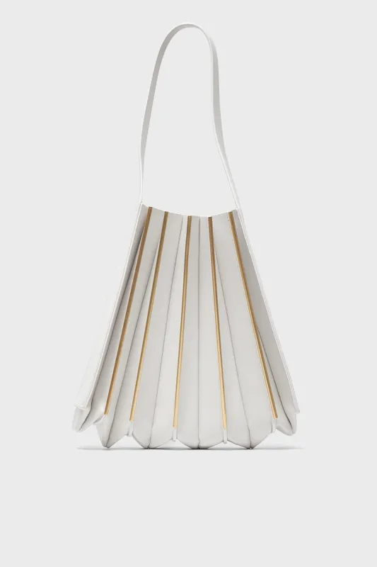 Ivory Rola Folding Tote sold by Tuckernuck