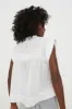White Laeza Blouse sold by Tuckernuck